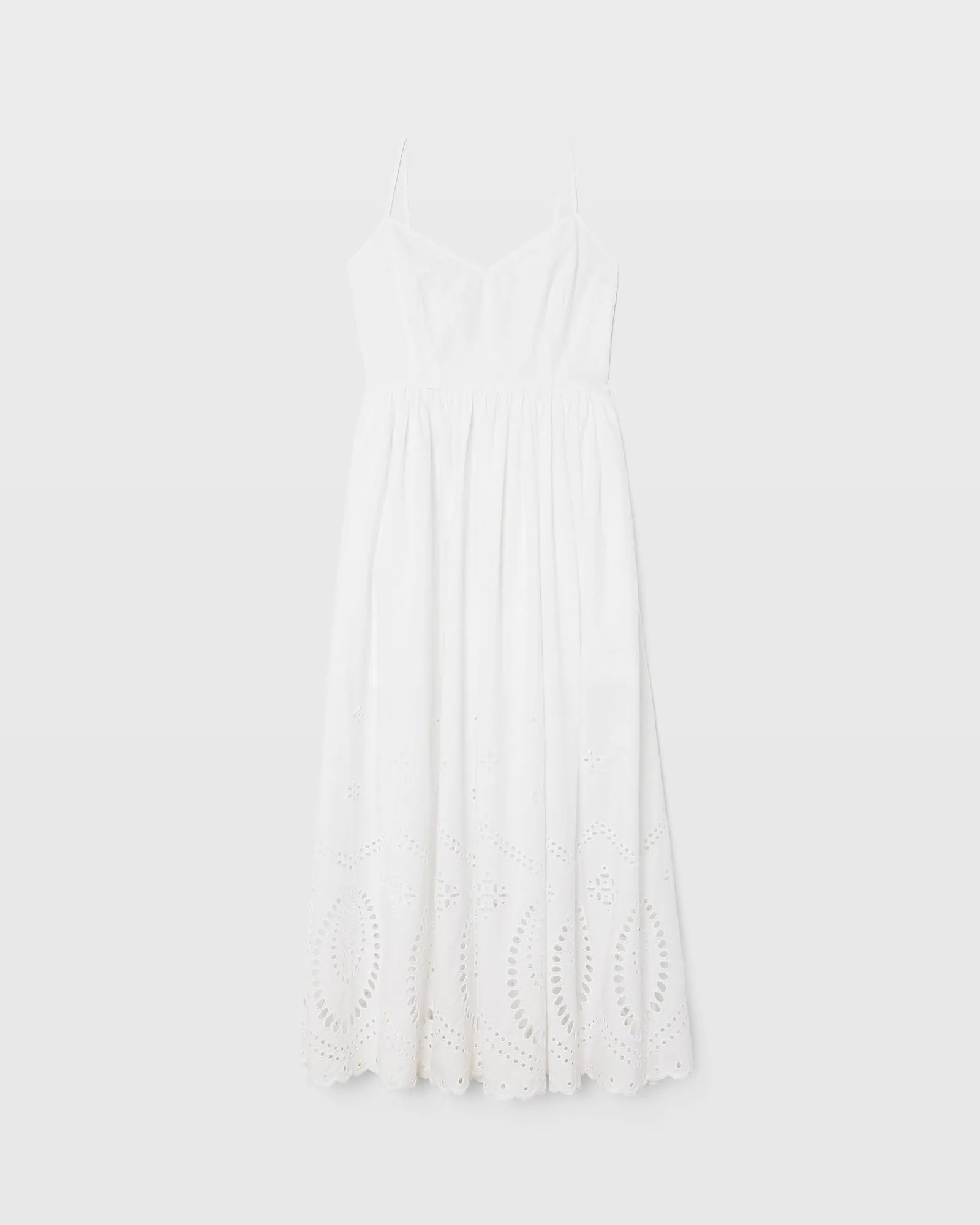 Embroidered Eyelet Maxi Dress sold by Club Monaco product image thumbnail 5
