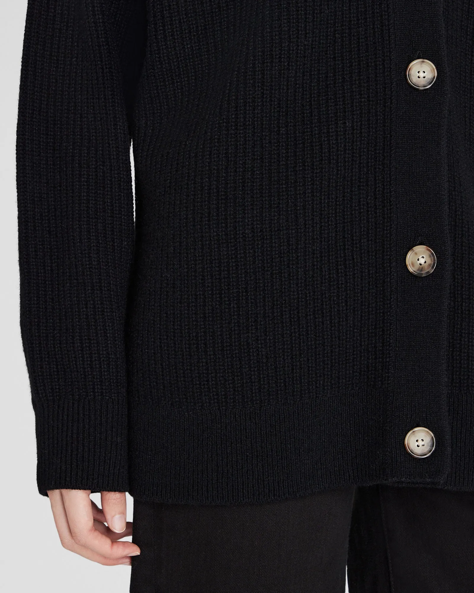 Cashmere Relaxed Knit Cardigan sold by Club Monaco product image thumbnail 2