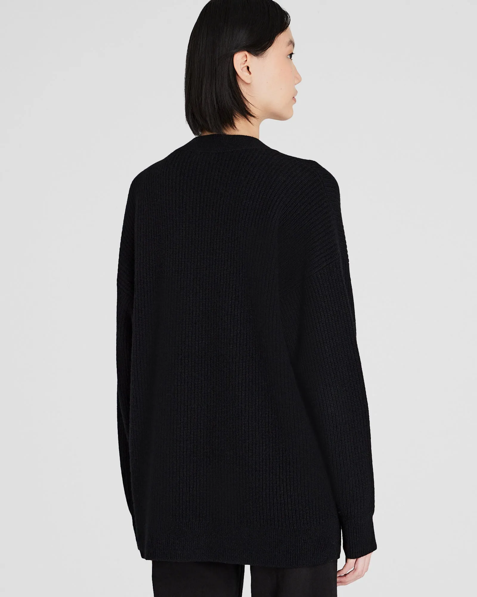 Cashmere Relaxed Knit Cardigan sold by Club Monaco product image thumbnail 3