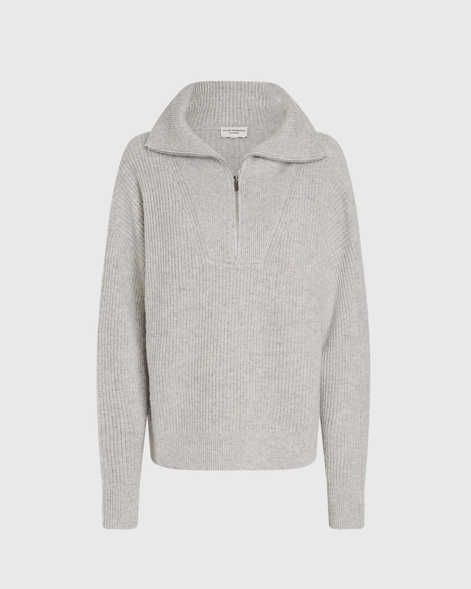 Cashmere Quarter-Zip Sweater sold by Club Monaco product image thumbnail 5