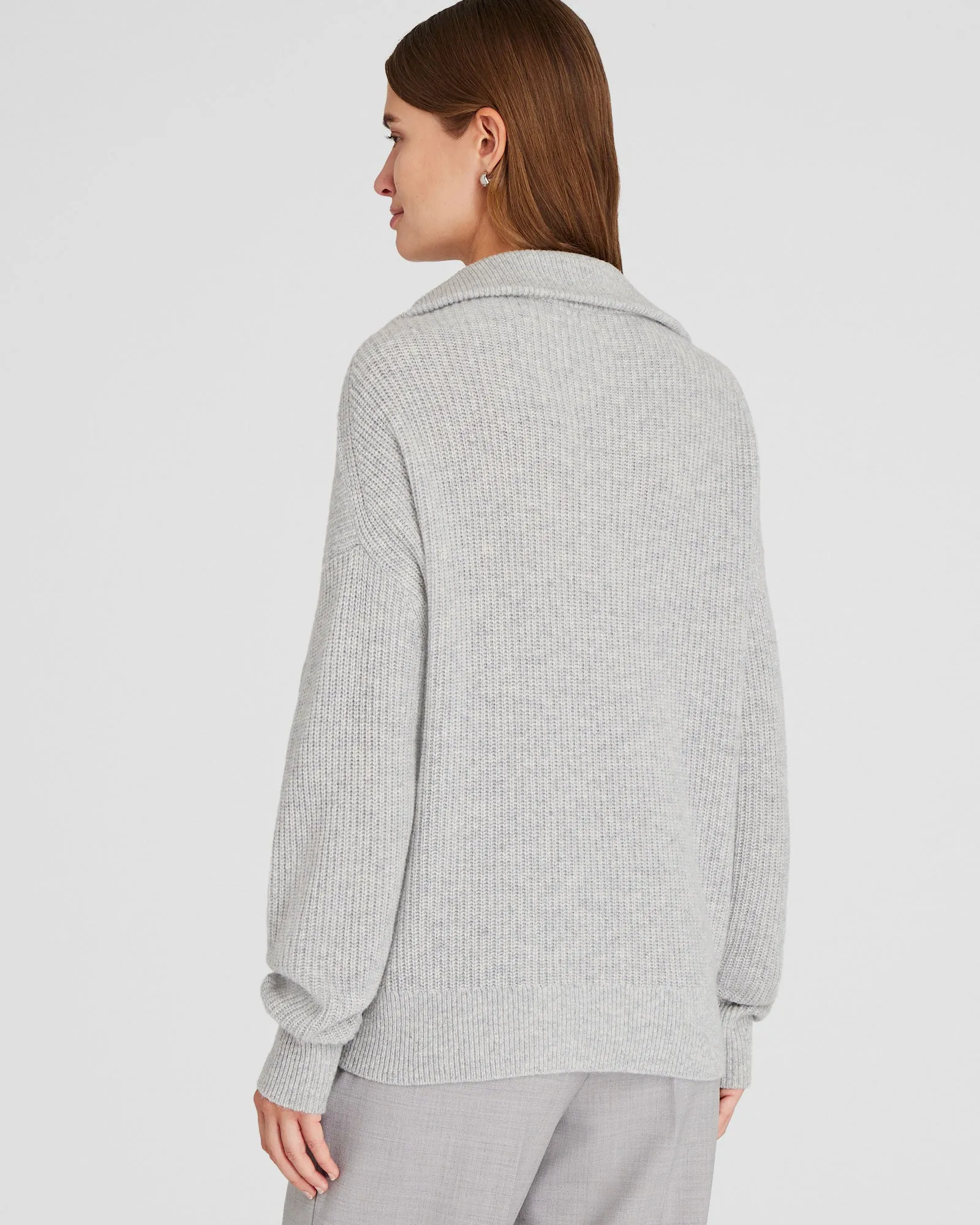 Cashmere Quarter-Zip Sweater sold by Club Monaco product image thumbnail 3