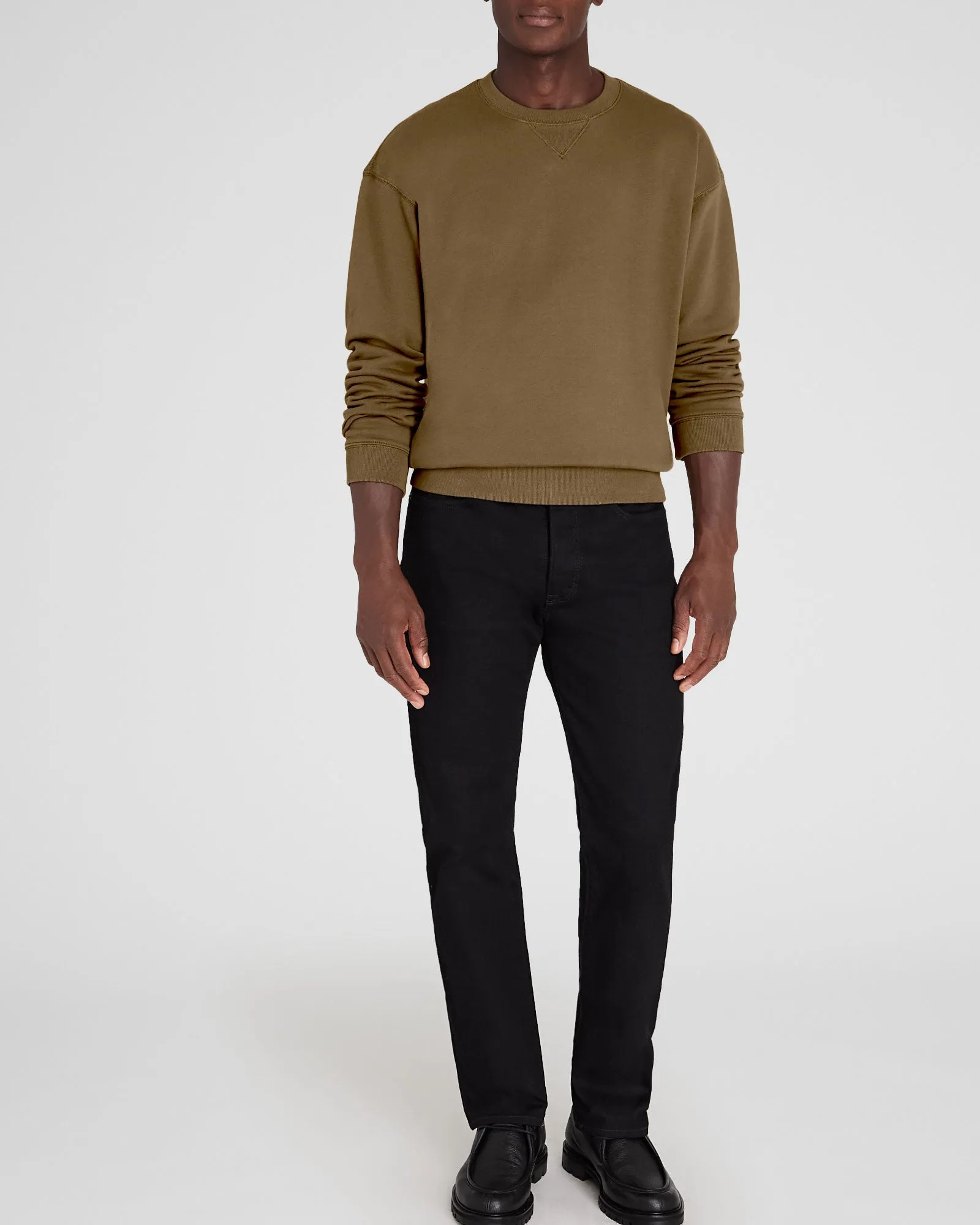 Relaxed Classic Terry Crewneck sold by Club Monaco product image thumbnail 4