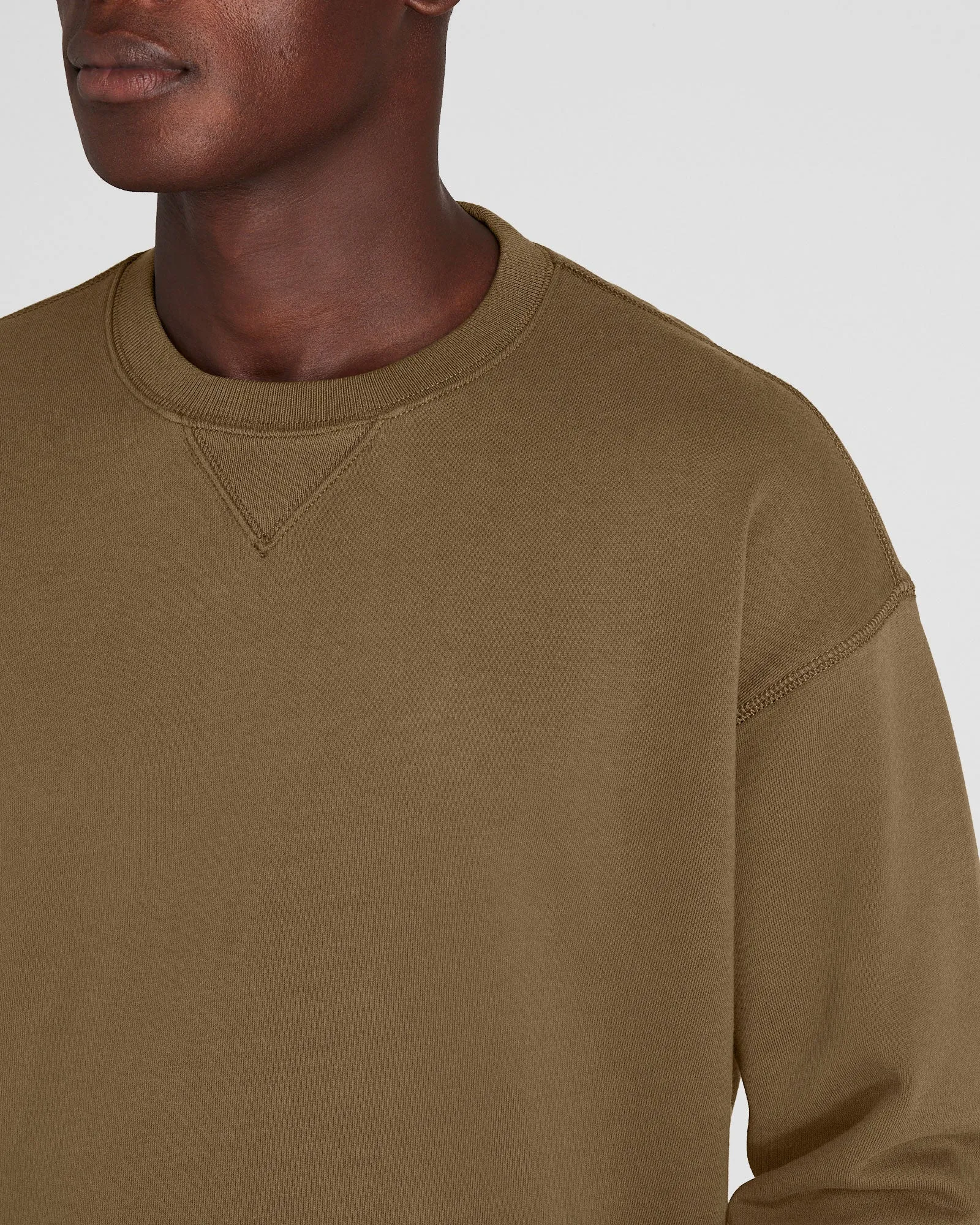 Relaxed Classic Terry Crewneck sold by Club Monaco product image thumbnail 2