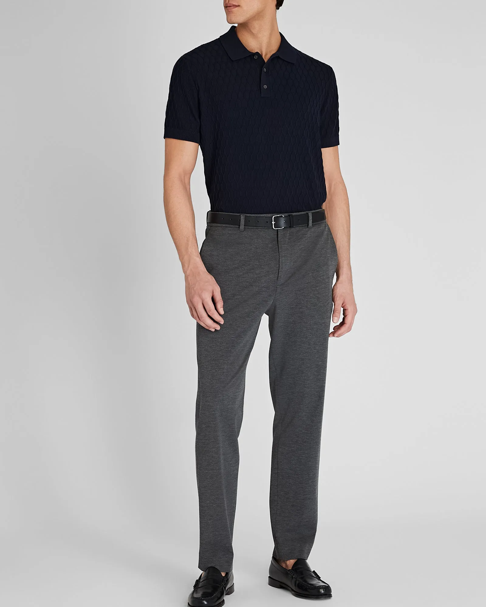 Short-Sleeve Diamond Polo sold by Club Monaco product image thumbnail 4