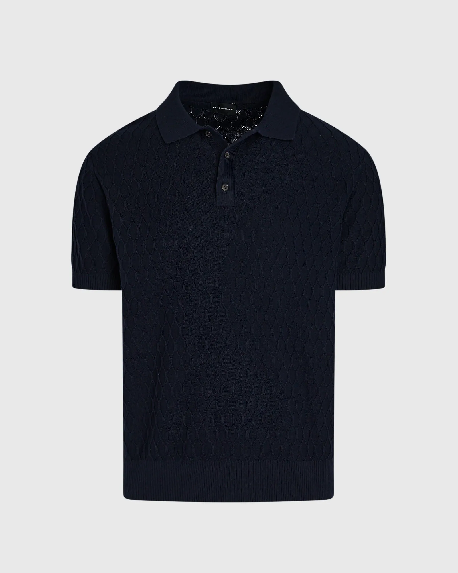 Short-Sleeve Diamond Polo sold by Club Monaco product image thumbnail 5