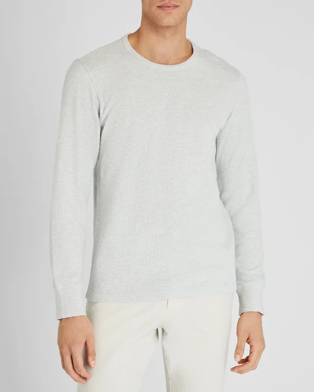Long-Sleeve Ribbed Slub Tee sold by Club Monaco