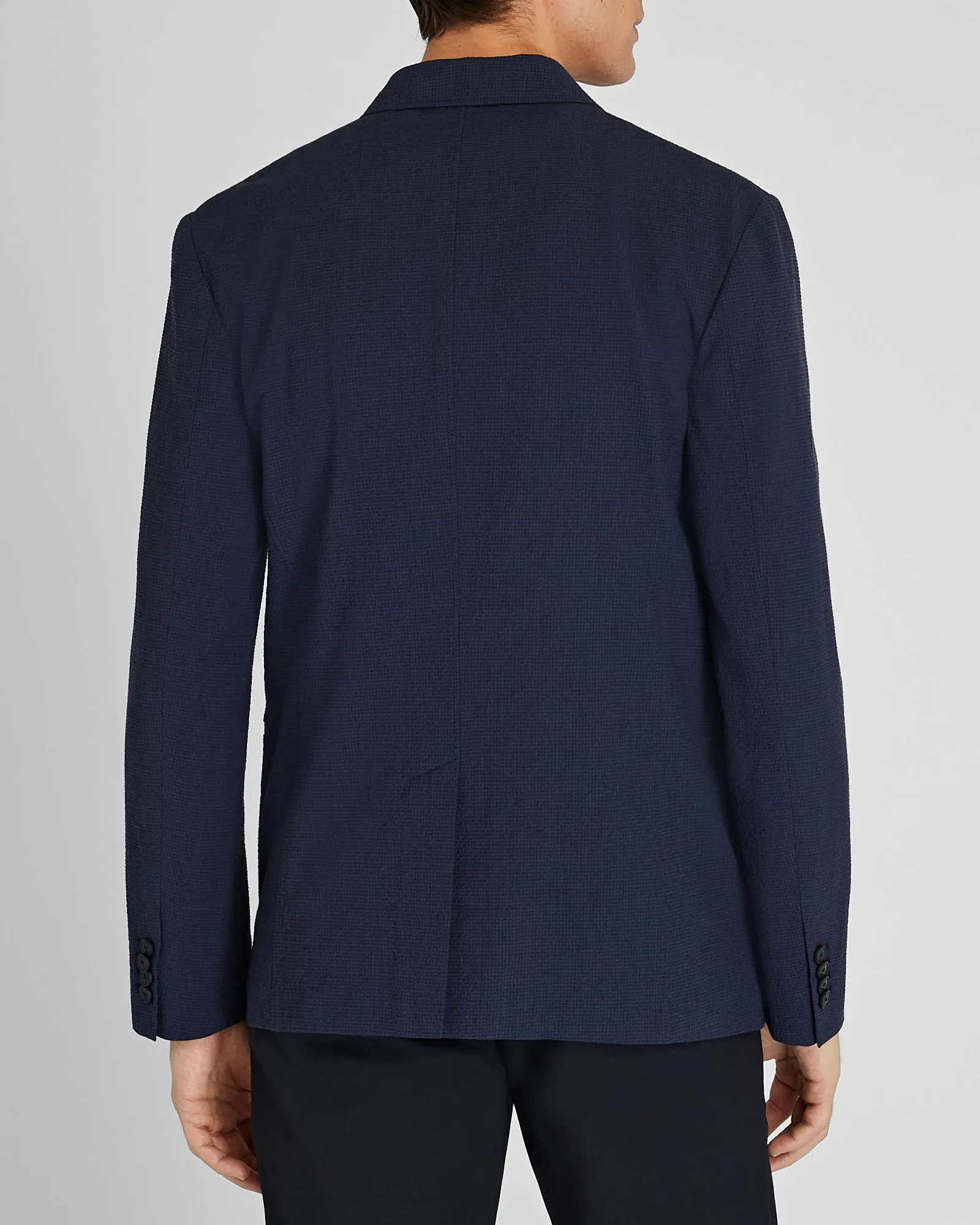 Deconstructed Seersucker Blazer sold by Club Monaco product image thumbnail 3