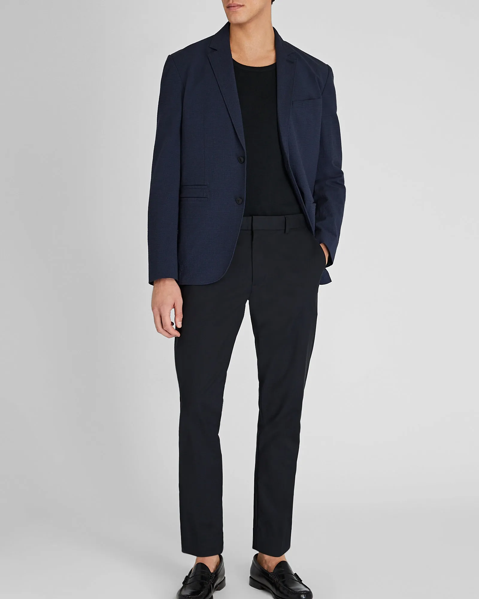 Deconstructed Seersucker Blazer sold by Club Monaco product image thumbnail 4