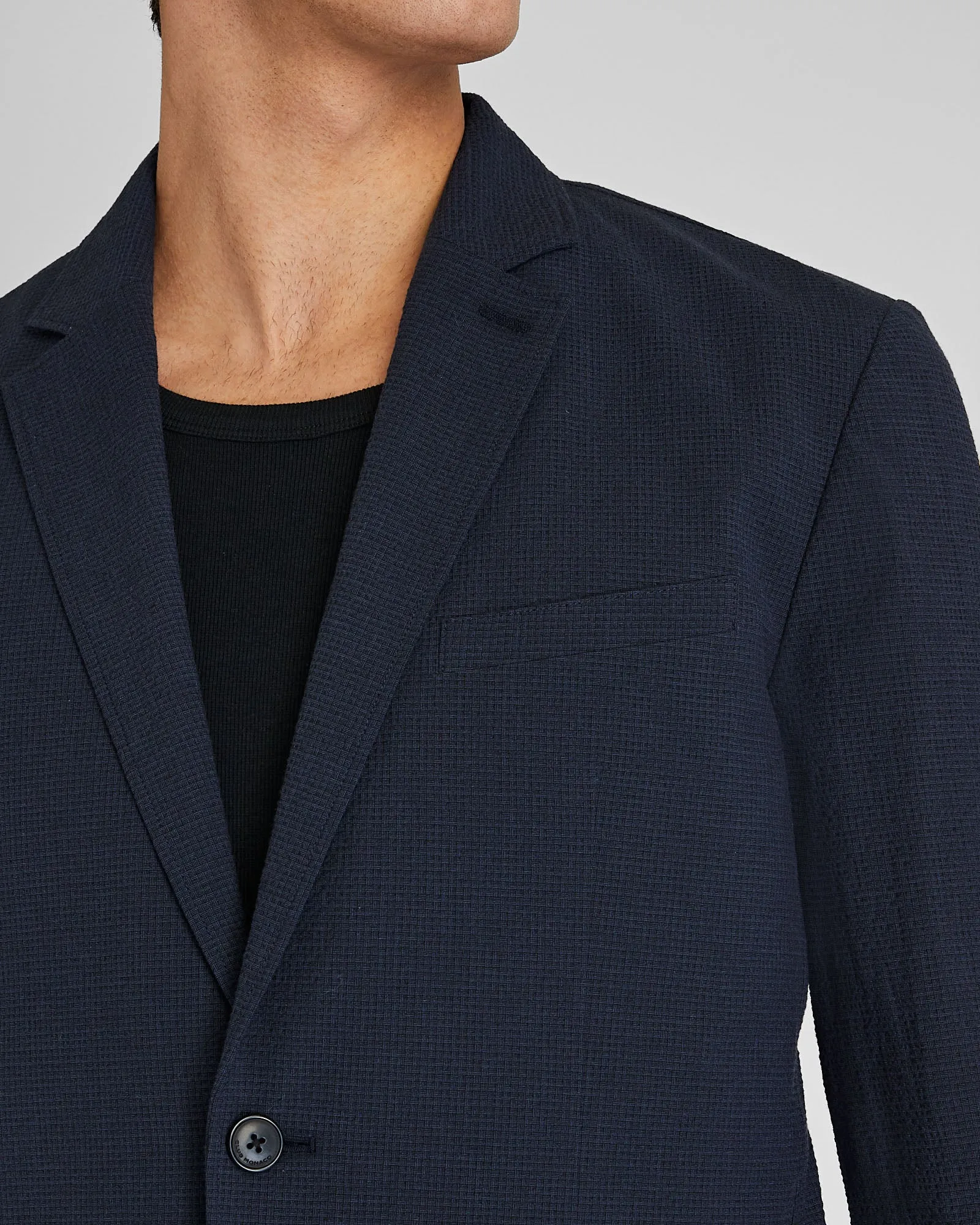 Deconstructed Seersucker Blazer sold by Club Monaco product image thumbnail 2