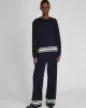 Stripe Border Sweater Pant sold by Club Monaco