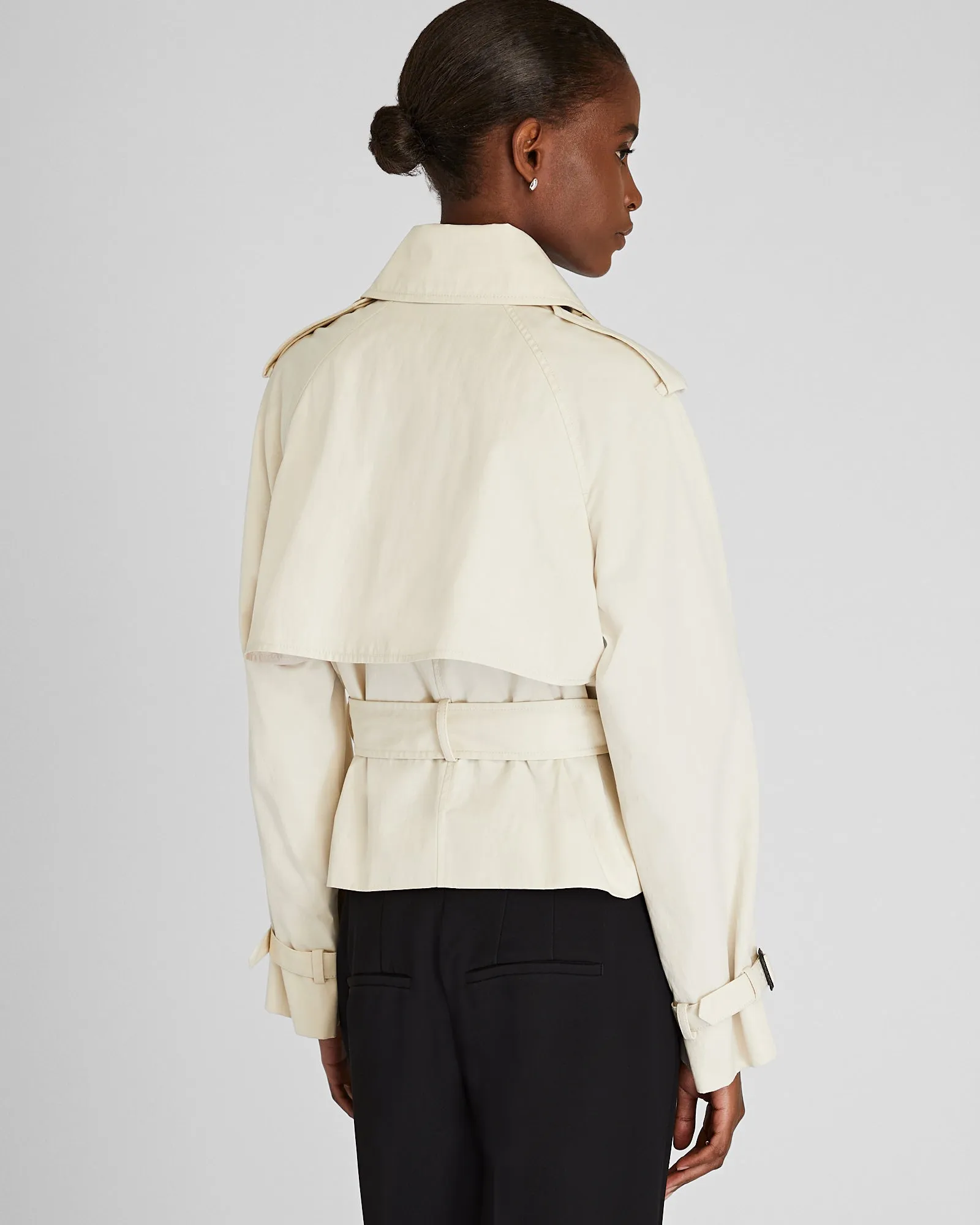 Cropped Monaco Trench sold by Club Monaco product image thumbnail 4