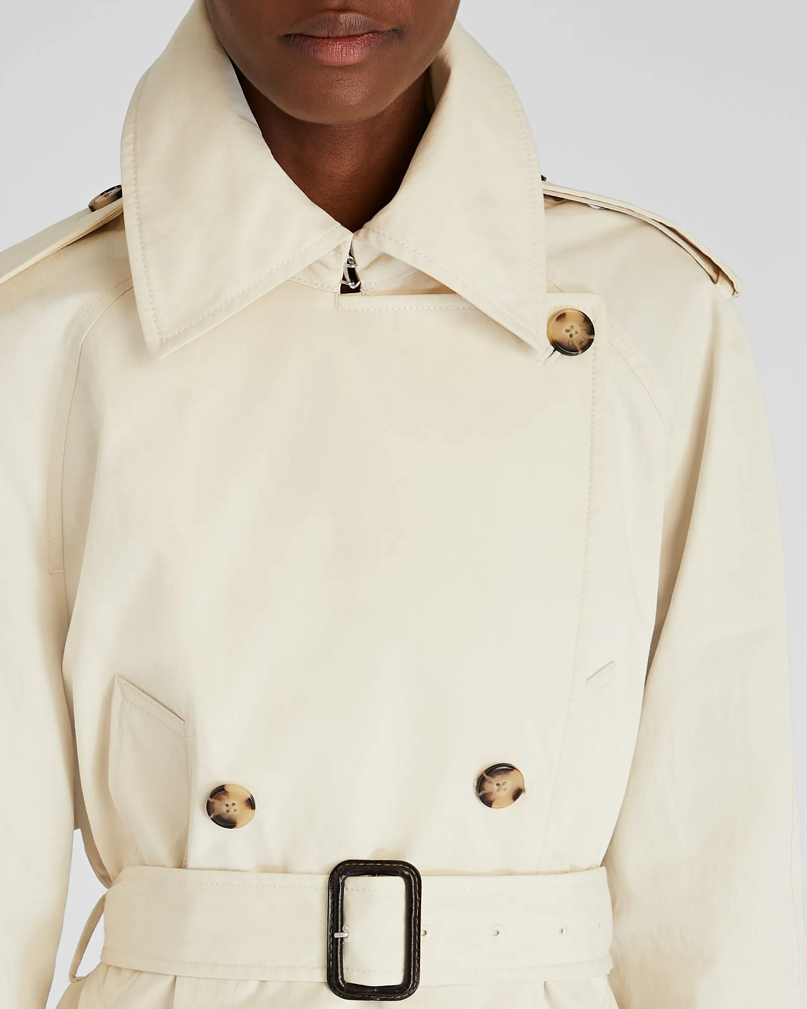 Cropped Monaco Trench sold by Club Monaco product image thumbnail 3