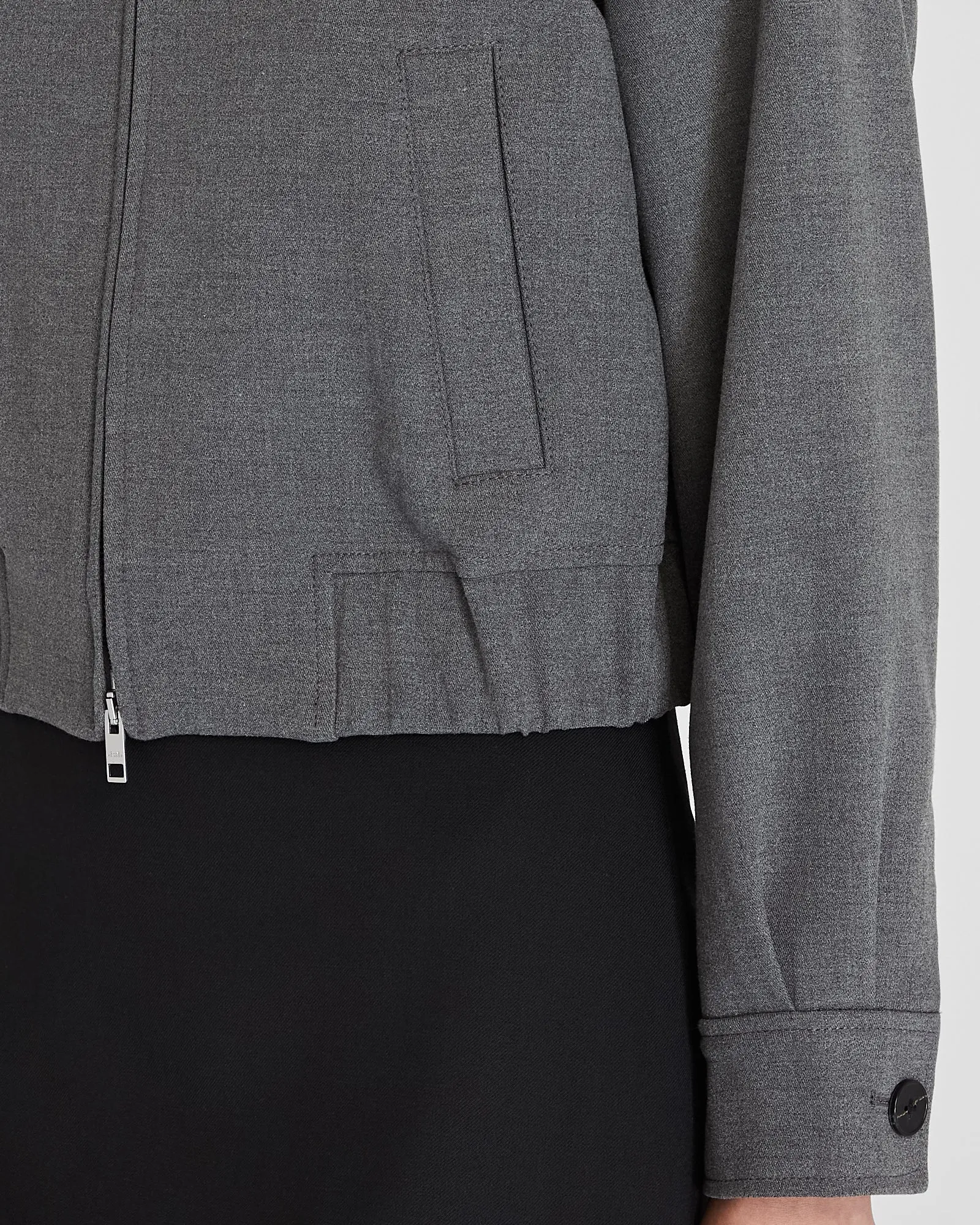 Zip-Front Blouson Jacket sold by Club Monaco product image thumbnail 2