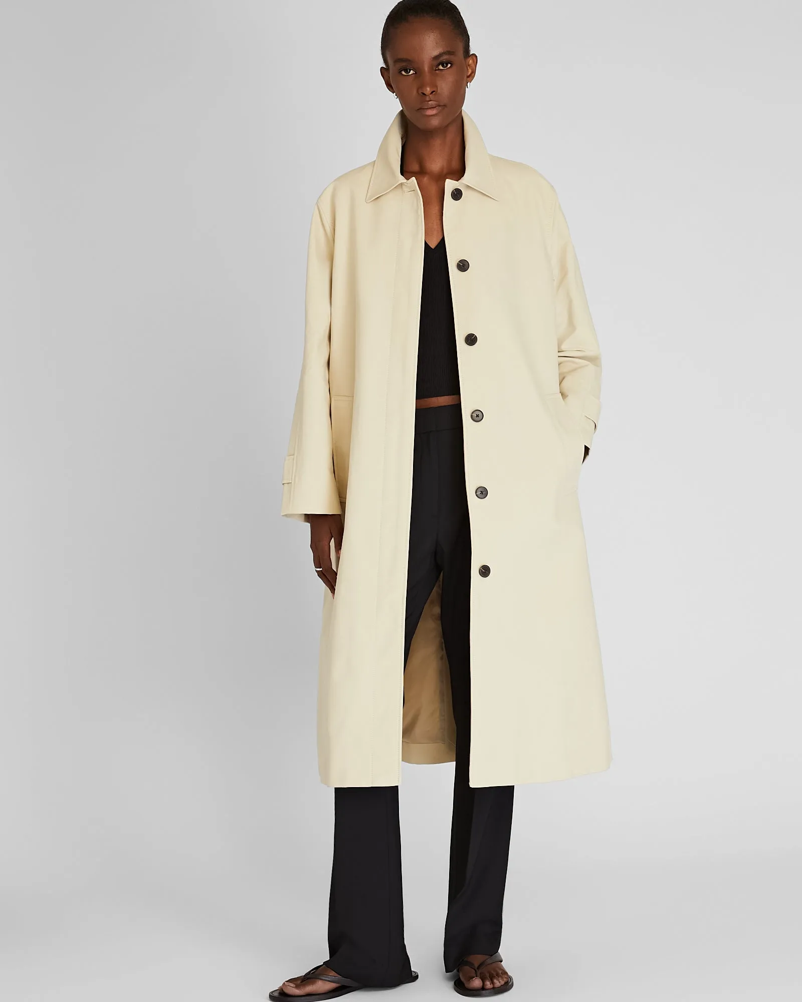 Gabardine Mac Coat sold by Club Monaco