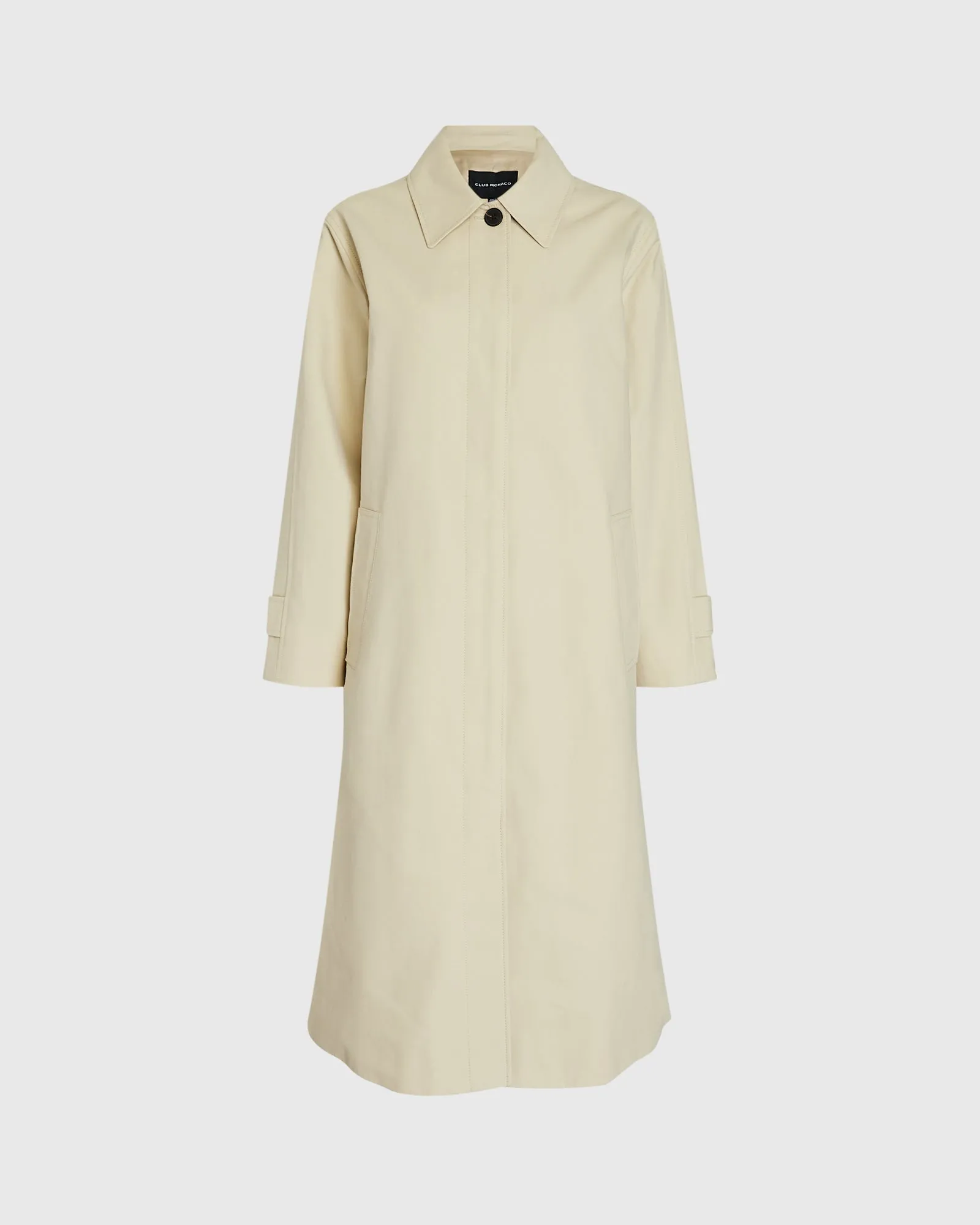 Gabardine Mac Coat sold by Club Monaco product image thumbnail 5