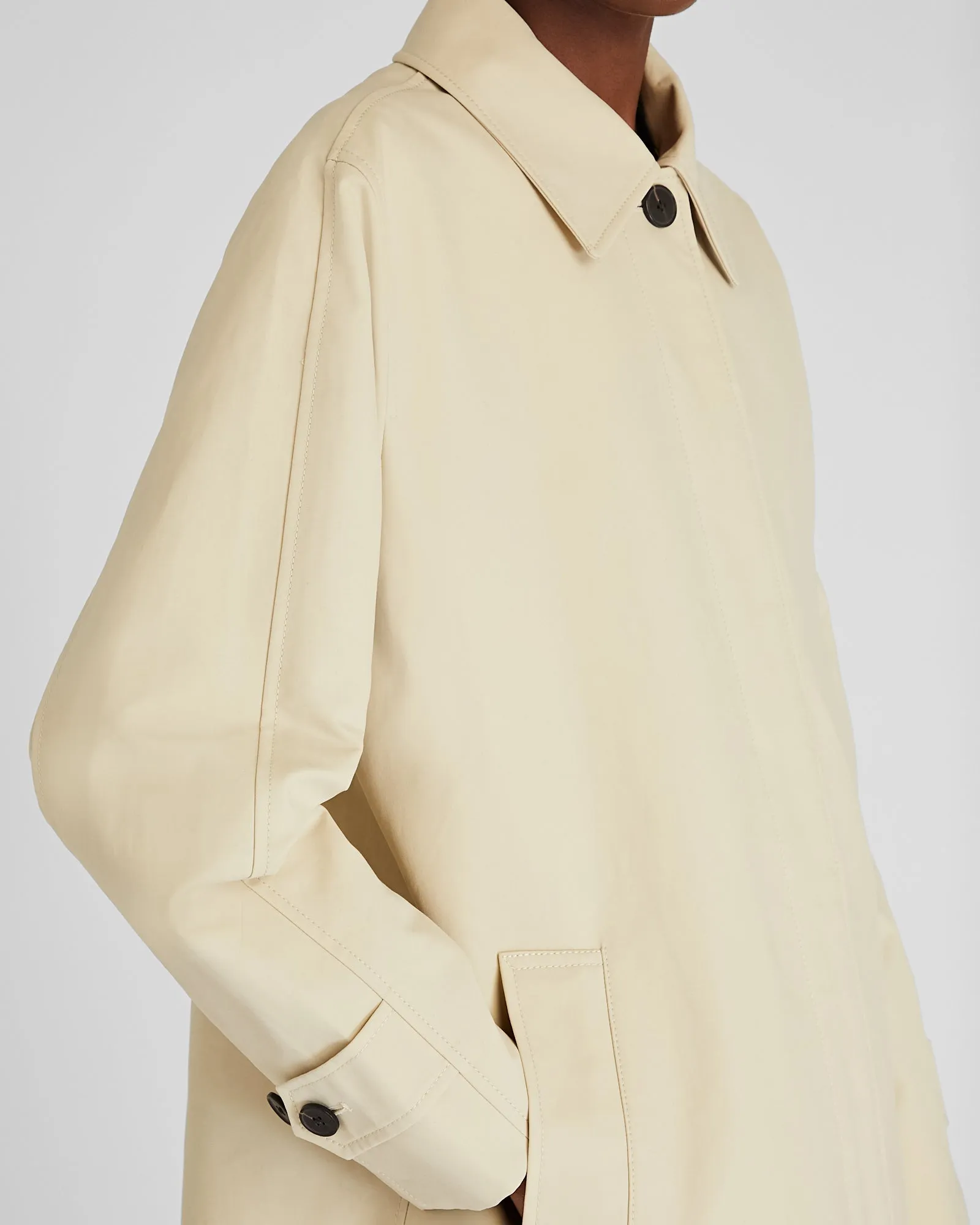Gabardine Mac Coat sold by Club Monaco product image thumbnail 2