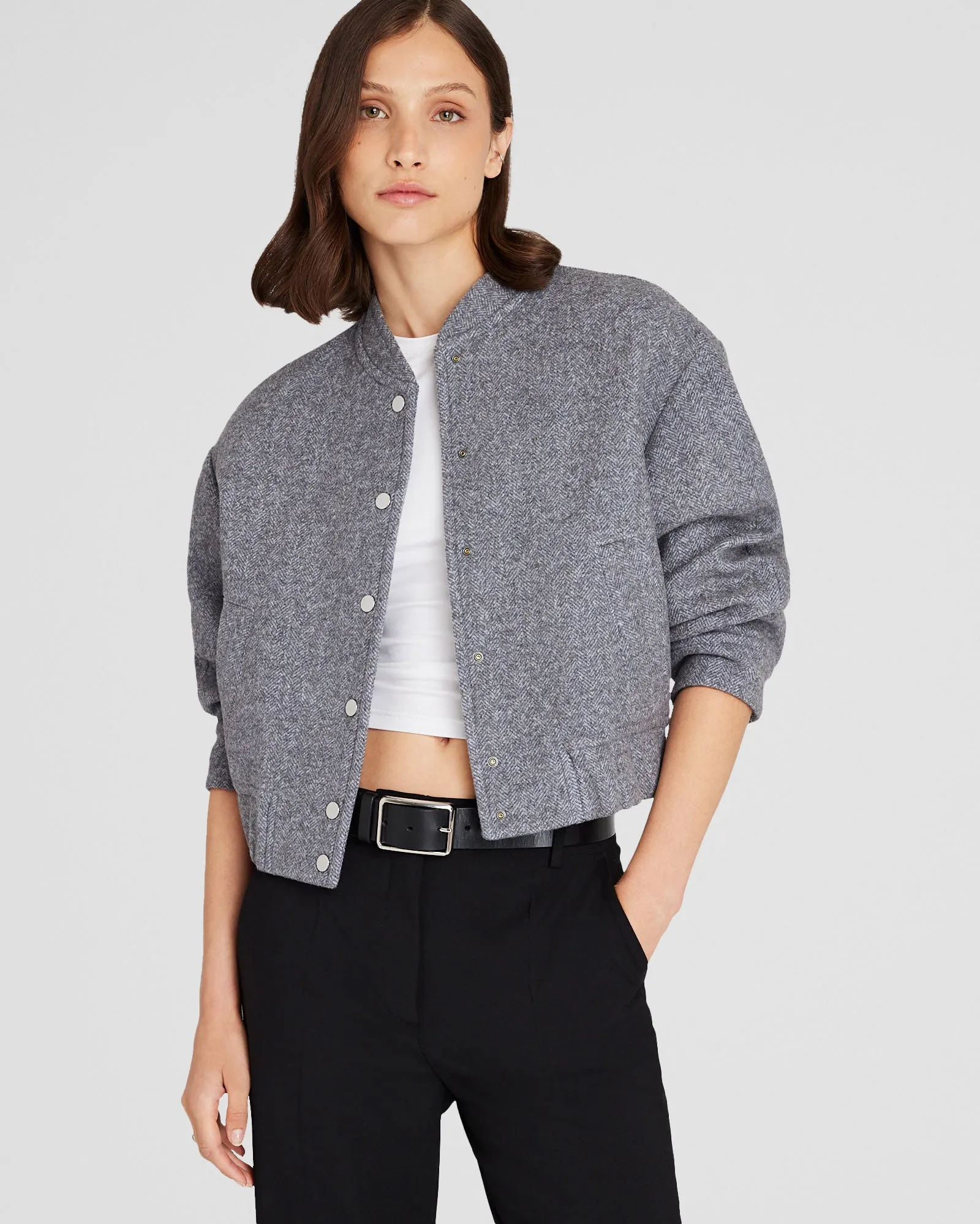 Wool Bomber Jacket sold by Club Monaco