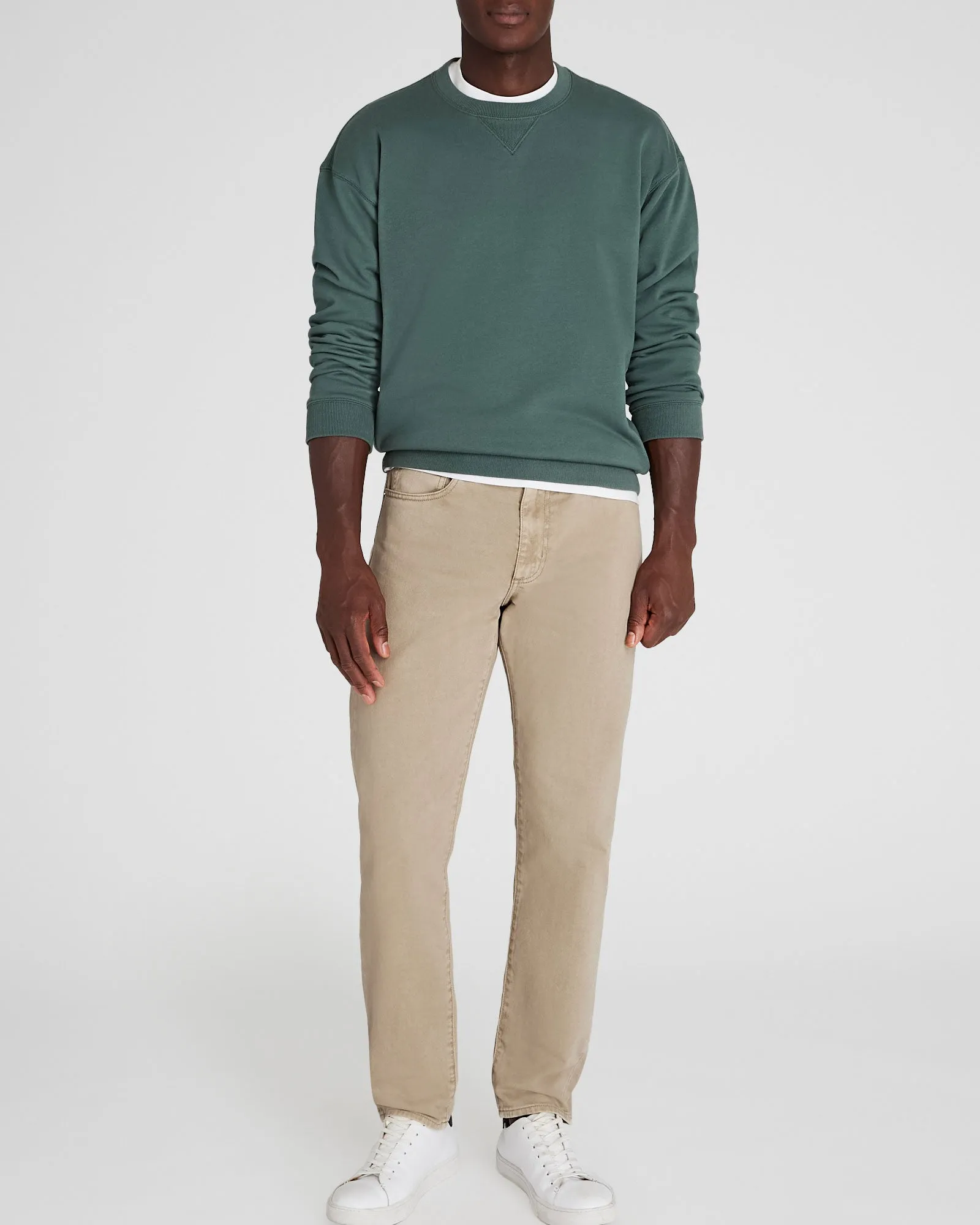 Relaxed Classic Terry Crewneck sold by Club Monaco product image thumbnail 4