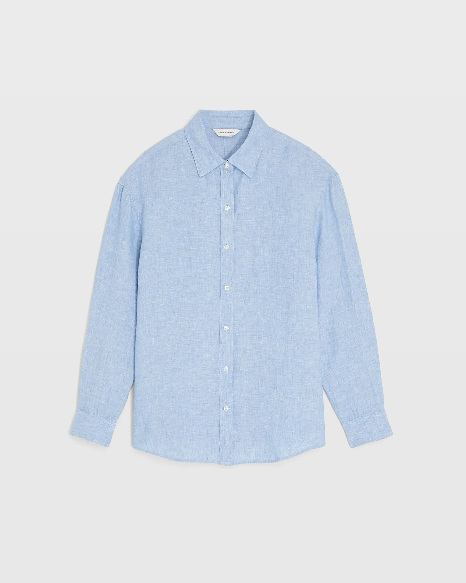Signature Solid Linen Shirt sold by Club Monaco product image thumbnail 5