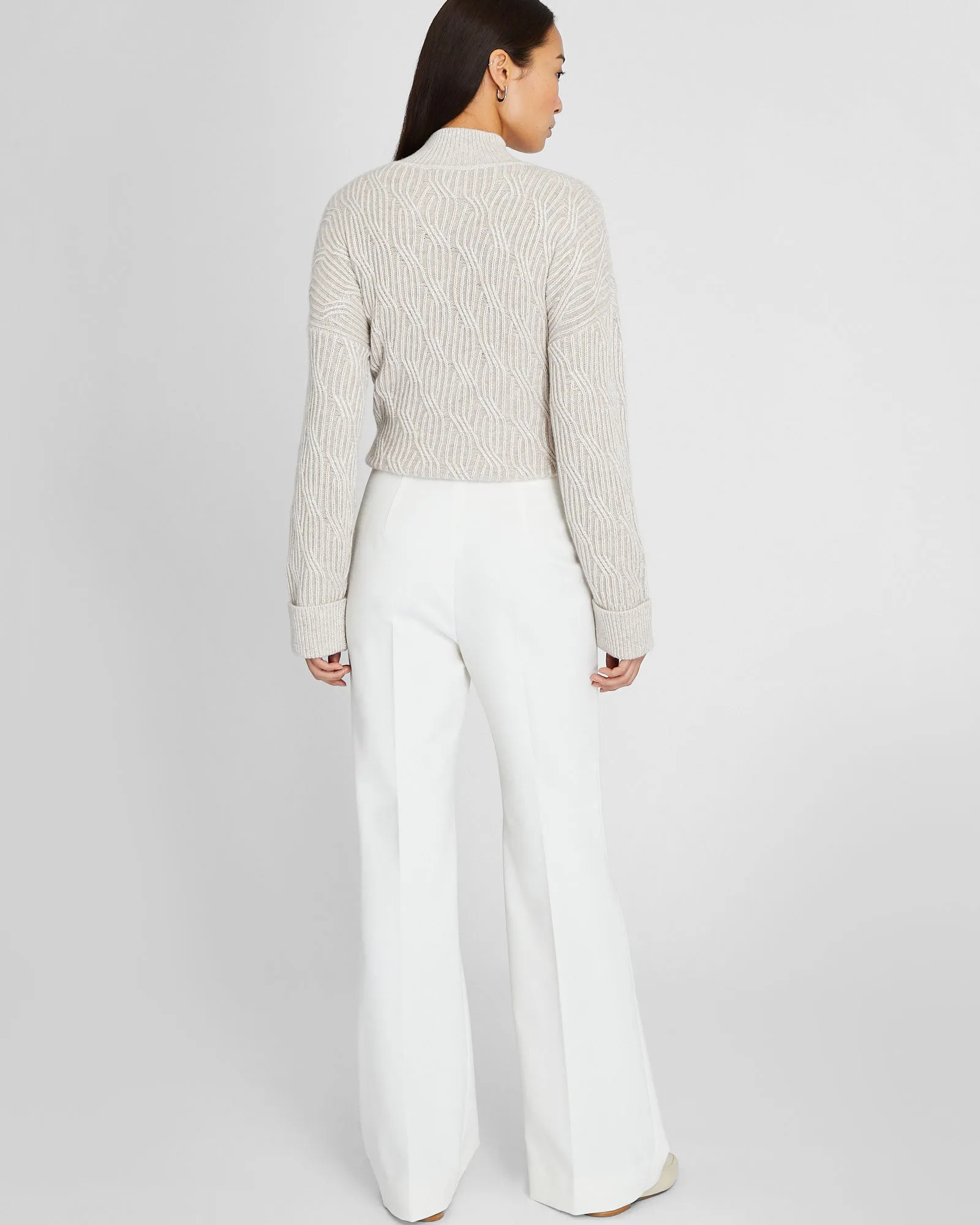 High Rise Crepe Trouser sold by Club Monaco product image thumbnail 2
