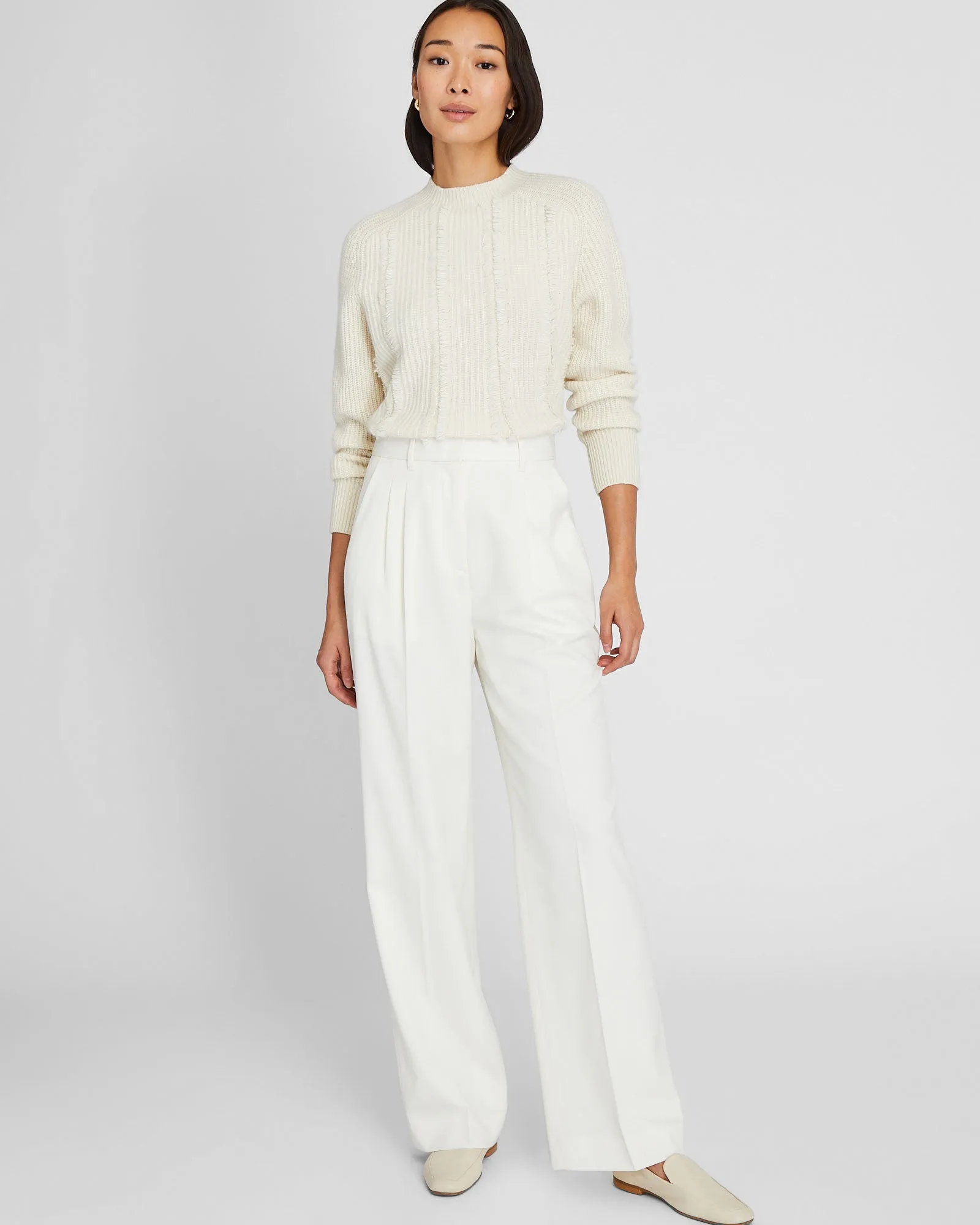 Lightweight Wool Pleated Trouser sold by Club Monaco