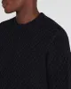 Bouclé Half-Diamond Crewneck sold by Club Monaco