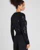 Sequin-Embroidered Shrunken Sweater sold by Club Monaco