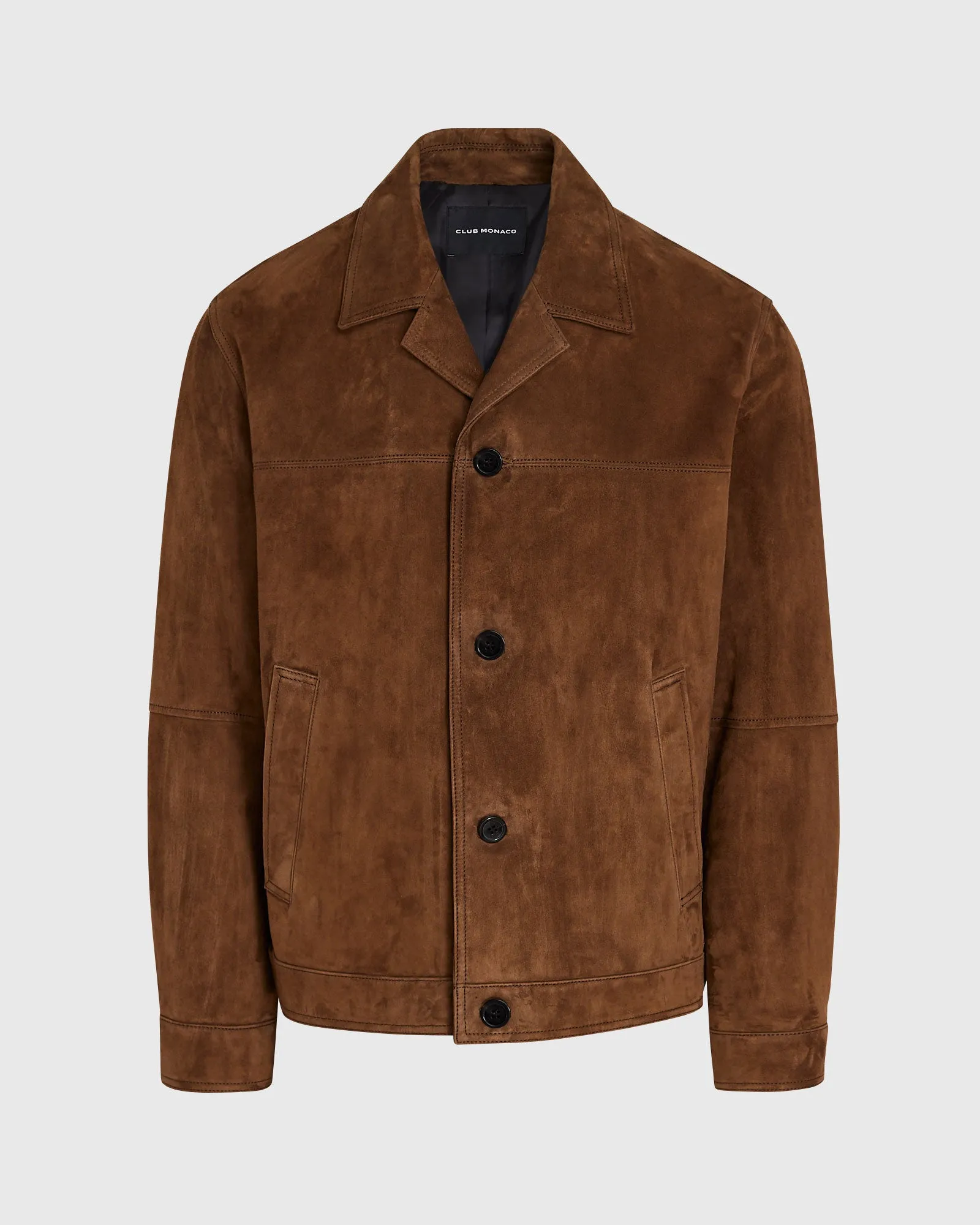 Capsule Suede Jacket sold by Club Monaco product image thumbnail 4