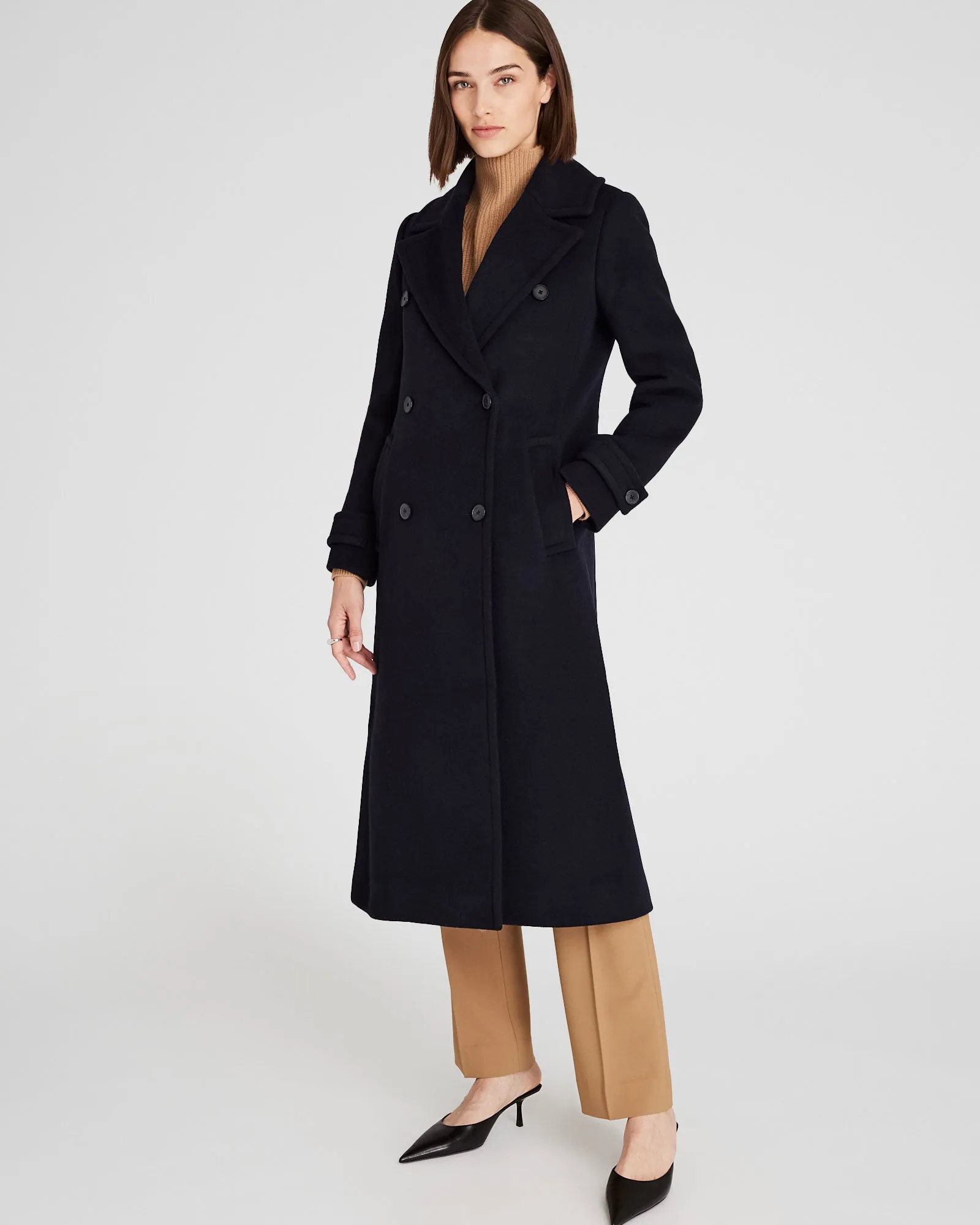 Wool Double-Breasted Coat sold by Club Monaco
