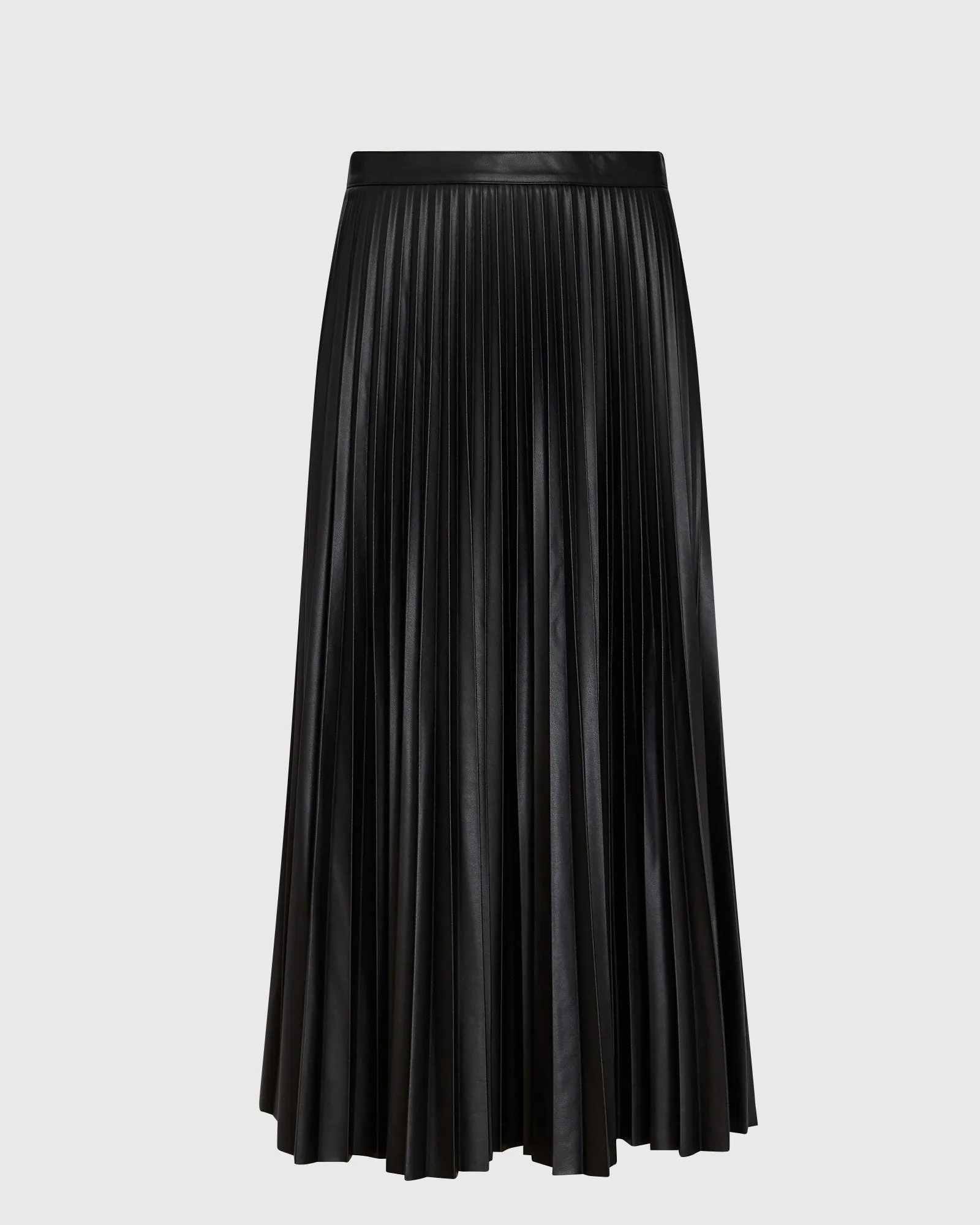 Pleated Faux Leather Skirt sold by Club Monaco product image thumbnail 5