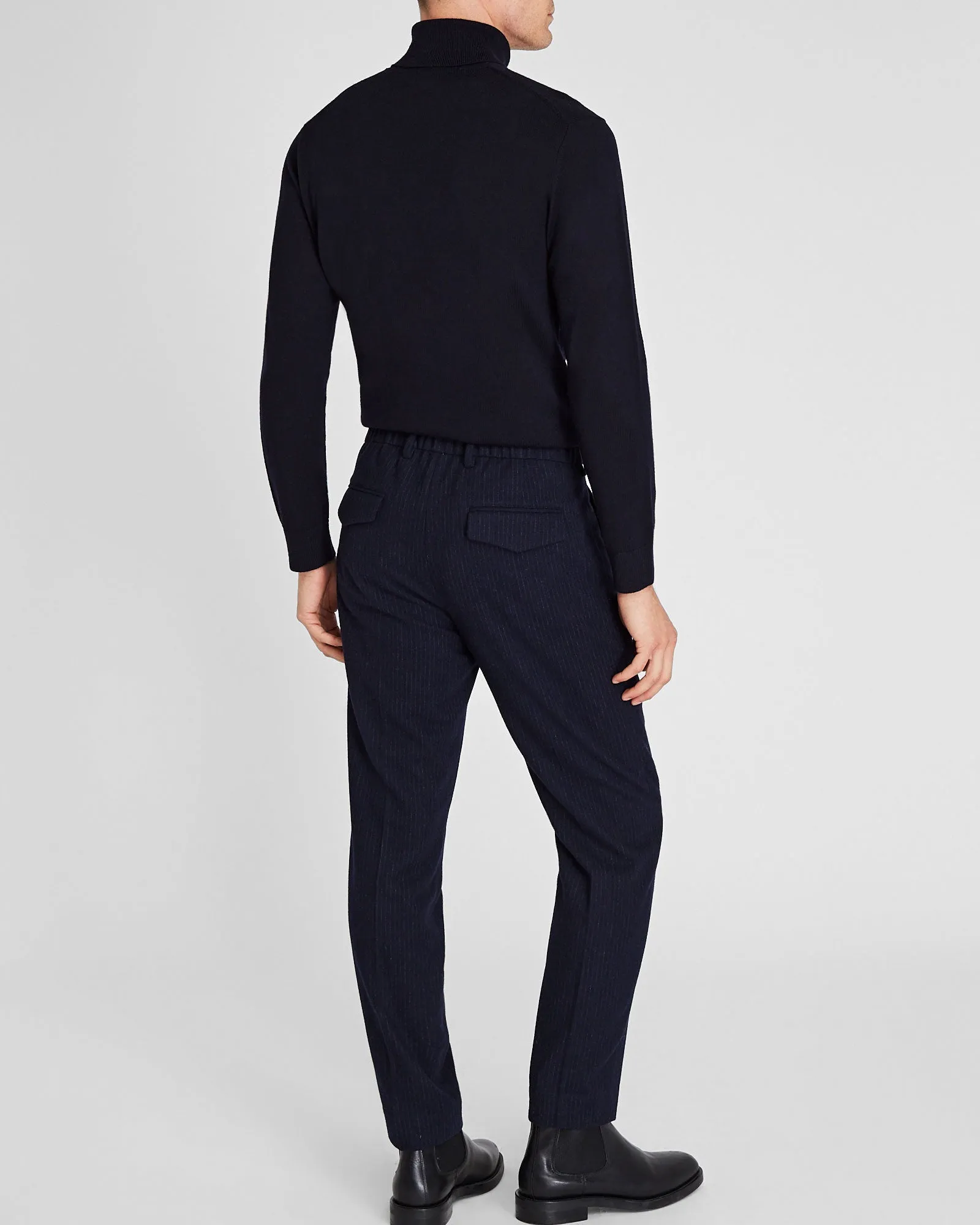 Wool Hybrid Elasticated Trouser sold by Club Monaco product image thumbnail 3