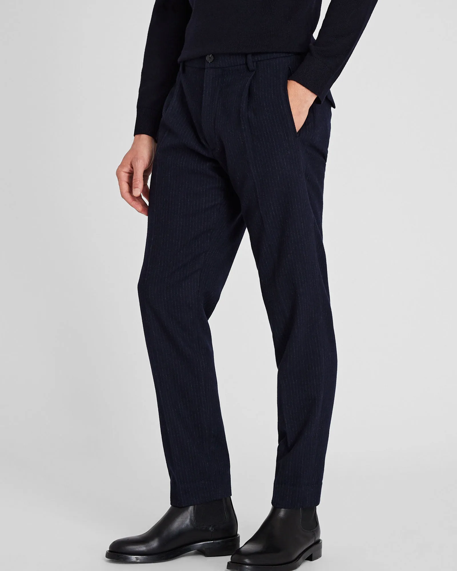 Wool Hybrid Elasticated Trouser sold by Club Monaco product image thumbnail 2