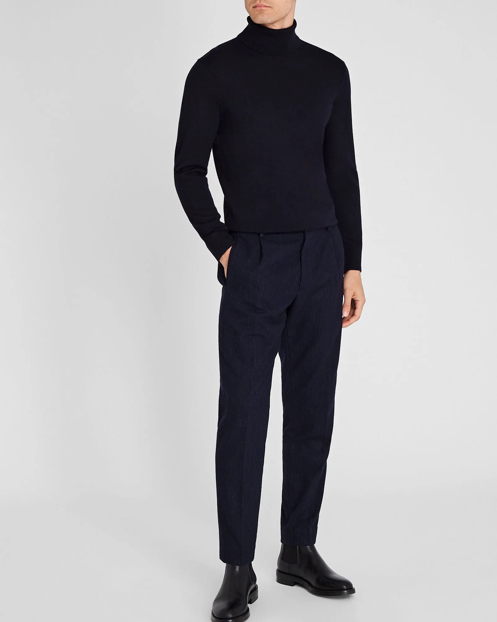 Wool Hybrid Elasticated Trouser sold by Club Monaco product image thumbnail 4