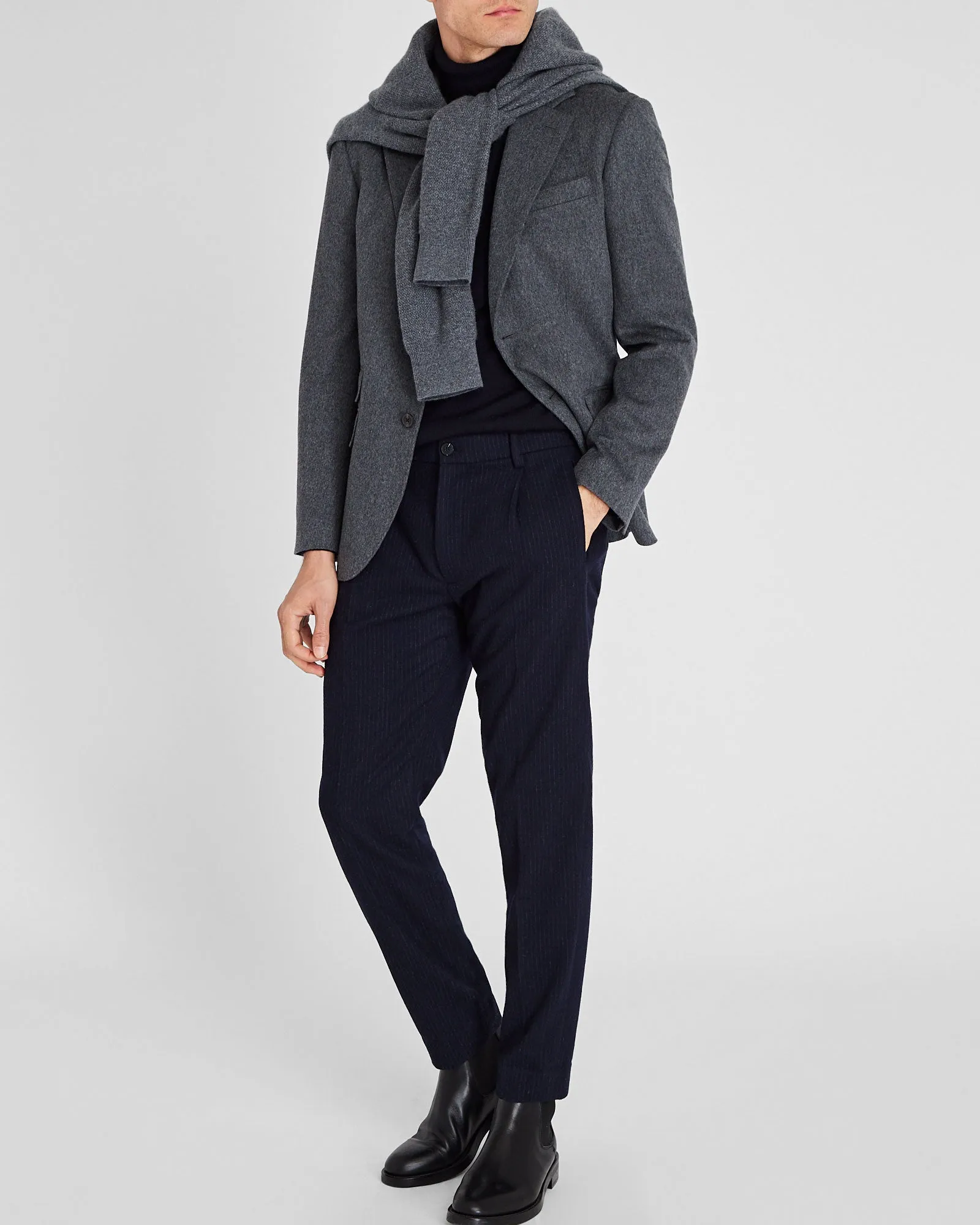 Wool Hybrid Elasticated Trouser sold by Club Monaco