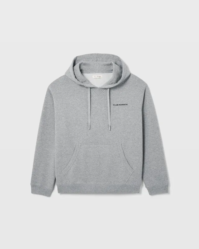 Double Embroidered Crest Hoodie sold by Club Monaco