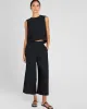 Eyelet Detail Cropped Pant sold by Club Monaco