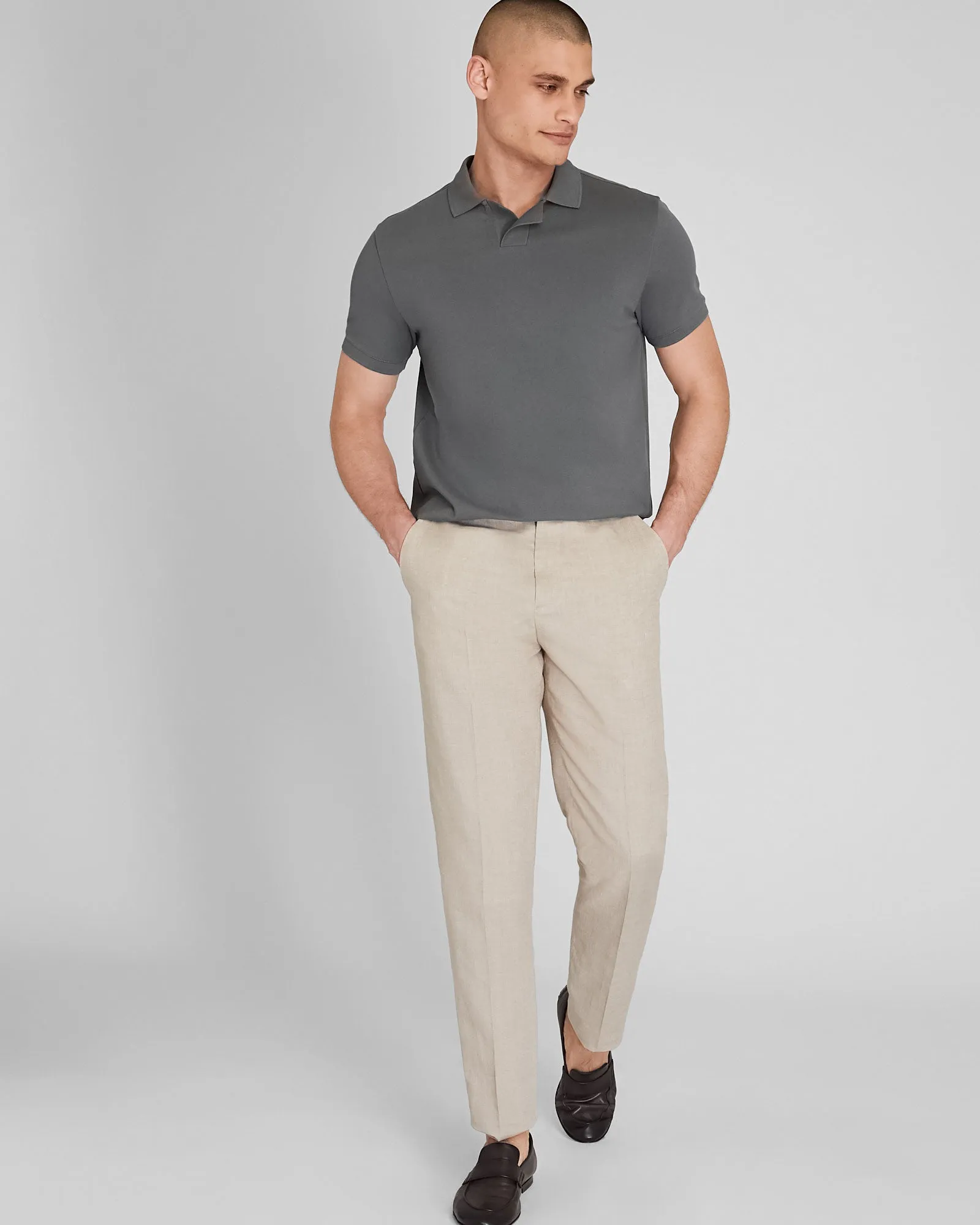 Johnny Collar Polo sold by Club Monaco product image thumbnail 3