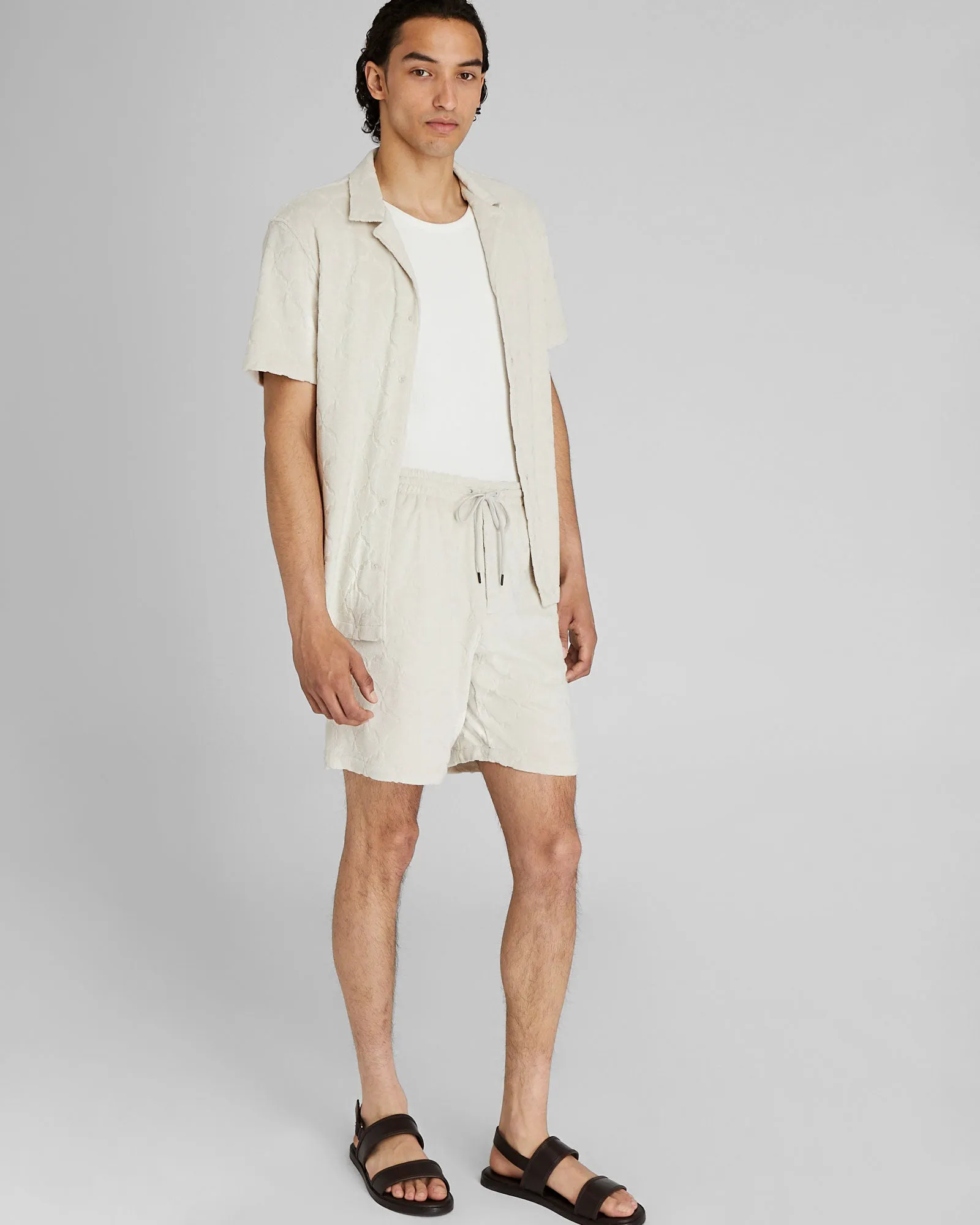 Jacquard Toweling Short sold by Club Monaco product image thumbnail 4