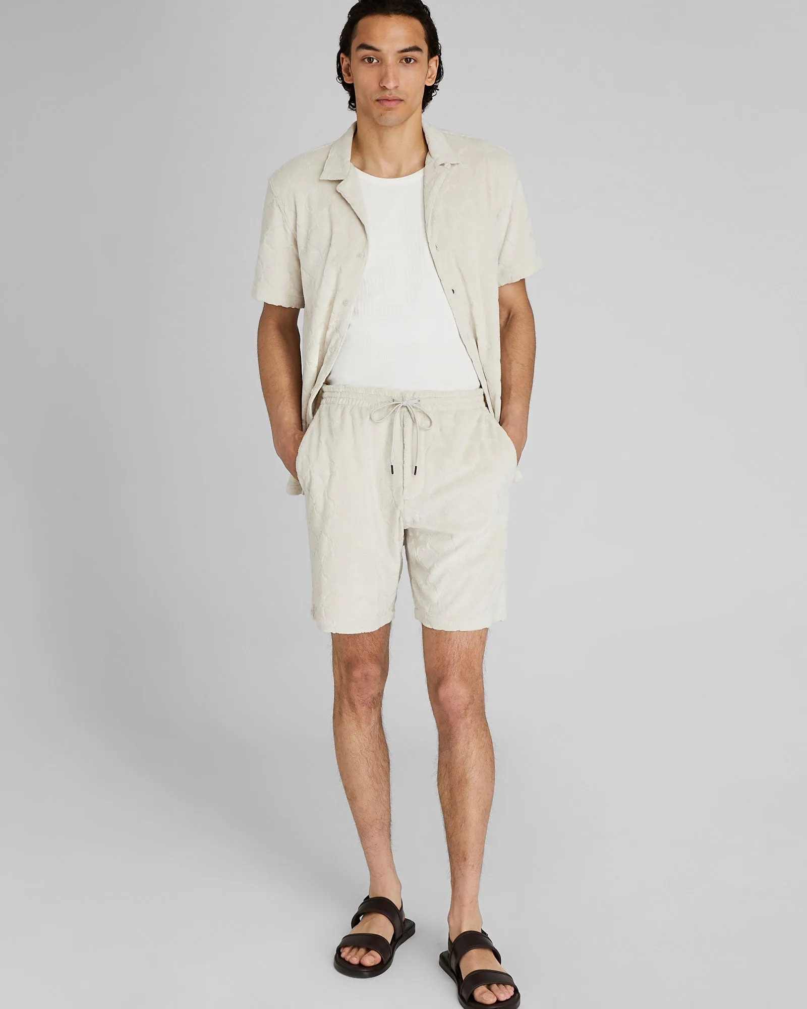 Jacquard Toweling Short sold by Club Monaco