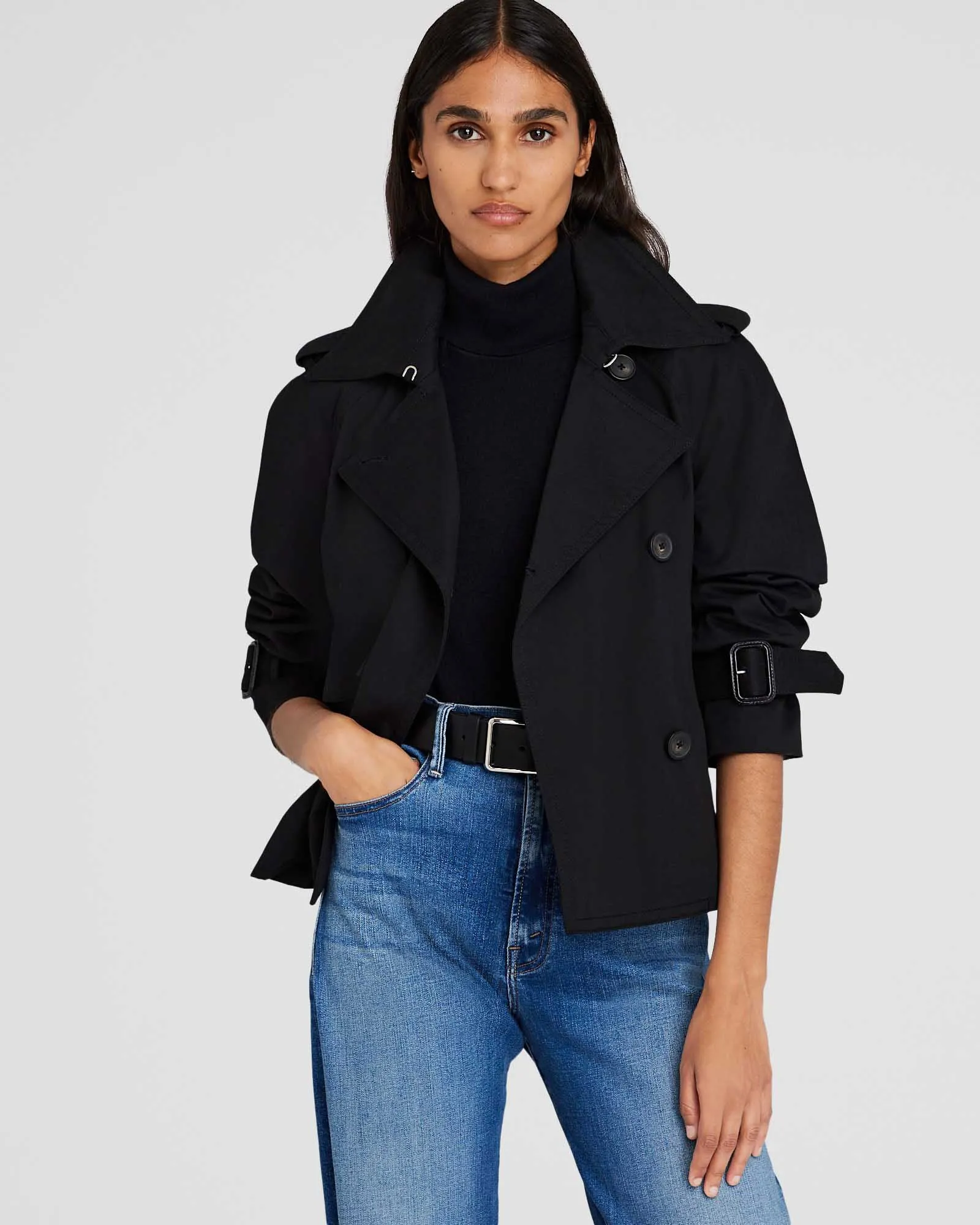 Cropped Trench sold by Club Monaco