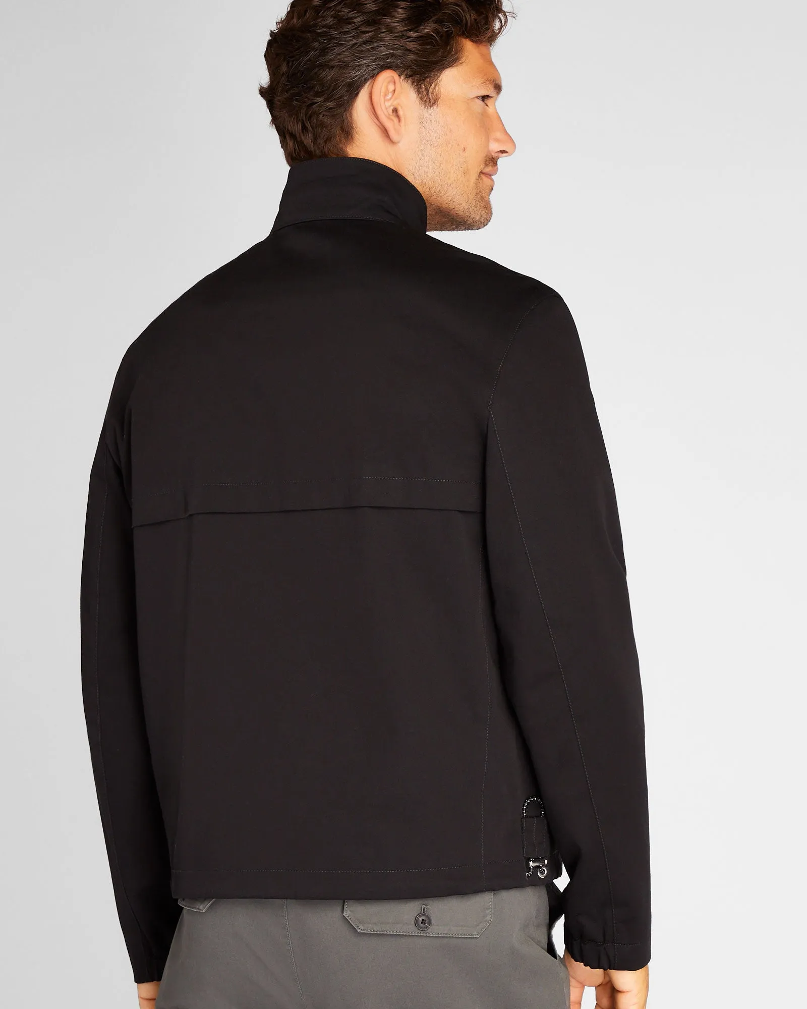 Funnel Neck Short Jacket sold by Club Monaco product image thumbnail 4