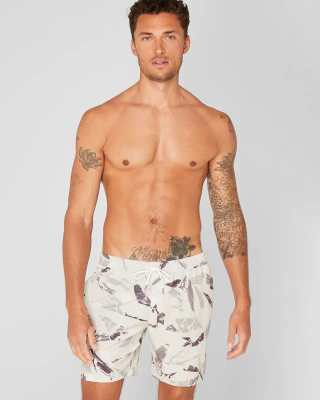 Bo Printed Swim Trunk sold by Club Monaco