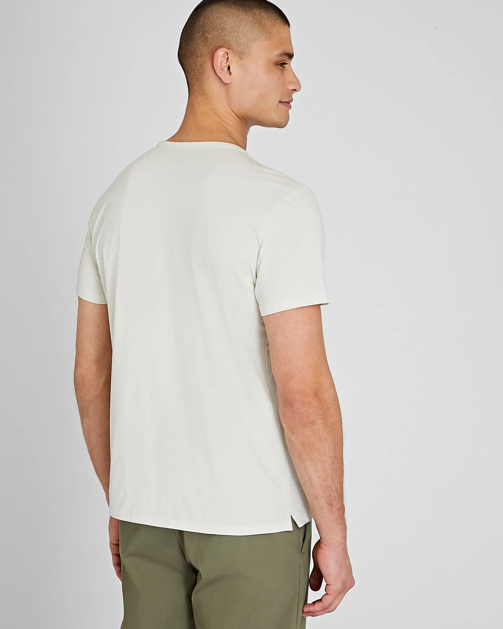 Short Sleeve Tech Tee sold by Club Monaco product image thumbnail 4