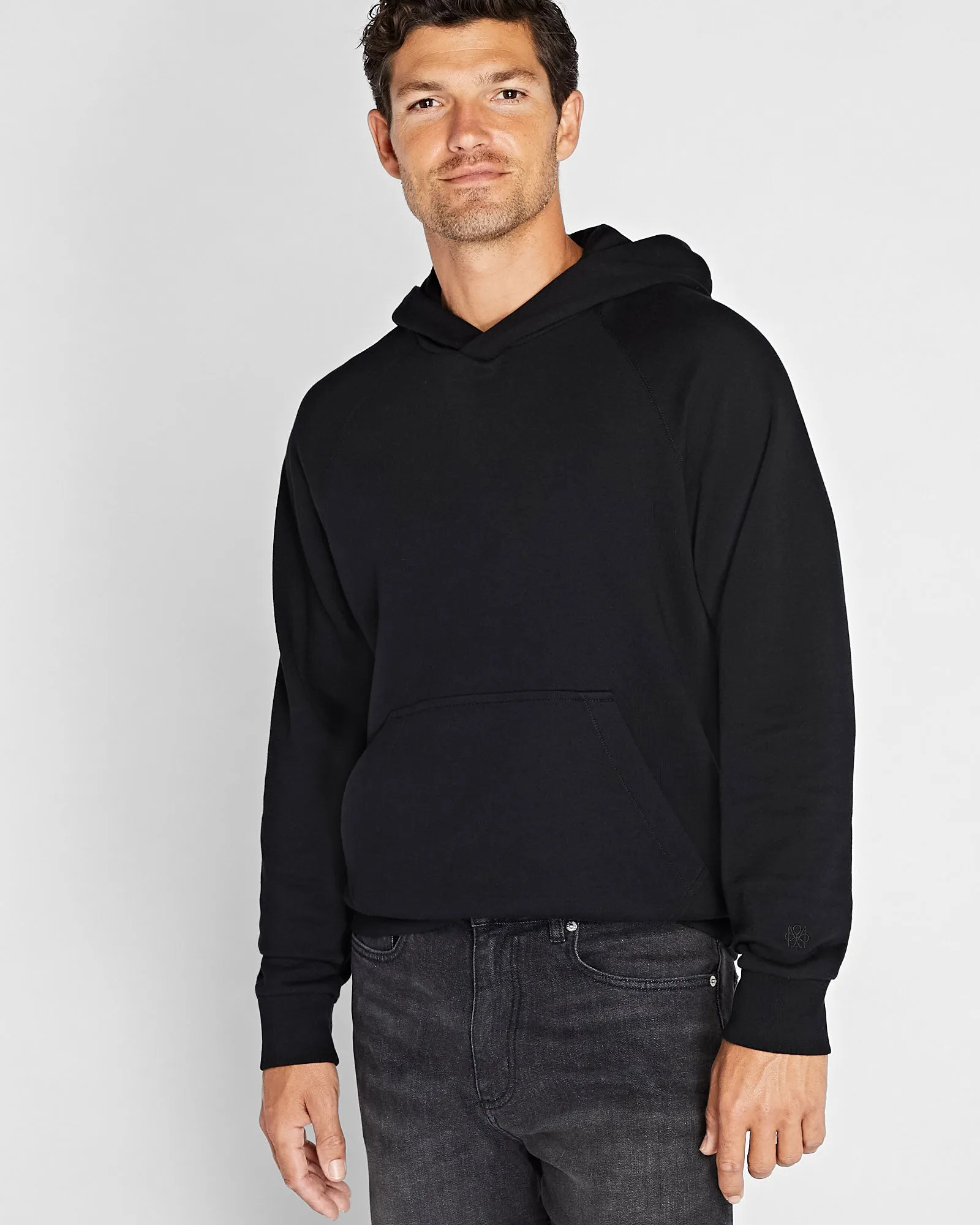 Essential Cotton Blend Hoodie sold by Club Monaco