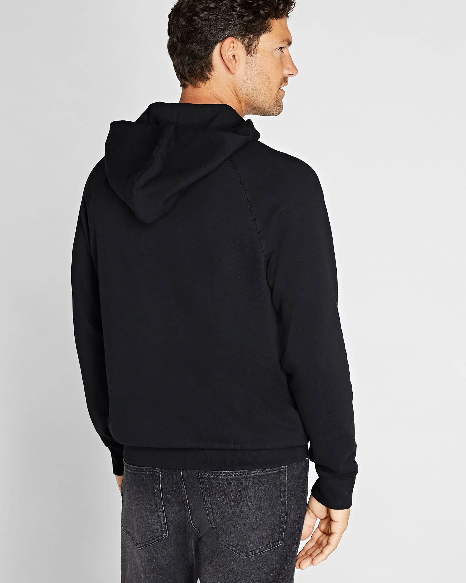Essential Cotton Blend Hoodie sold by Club Monaco product image thumbnail 2