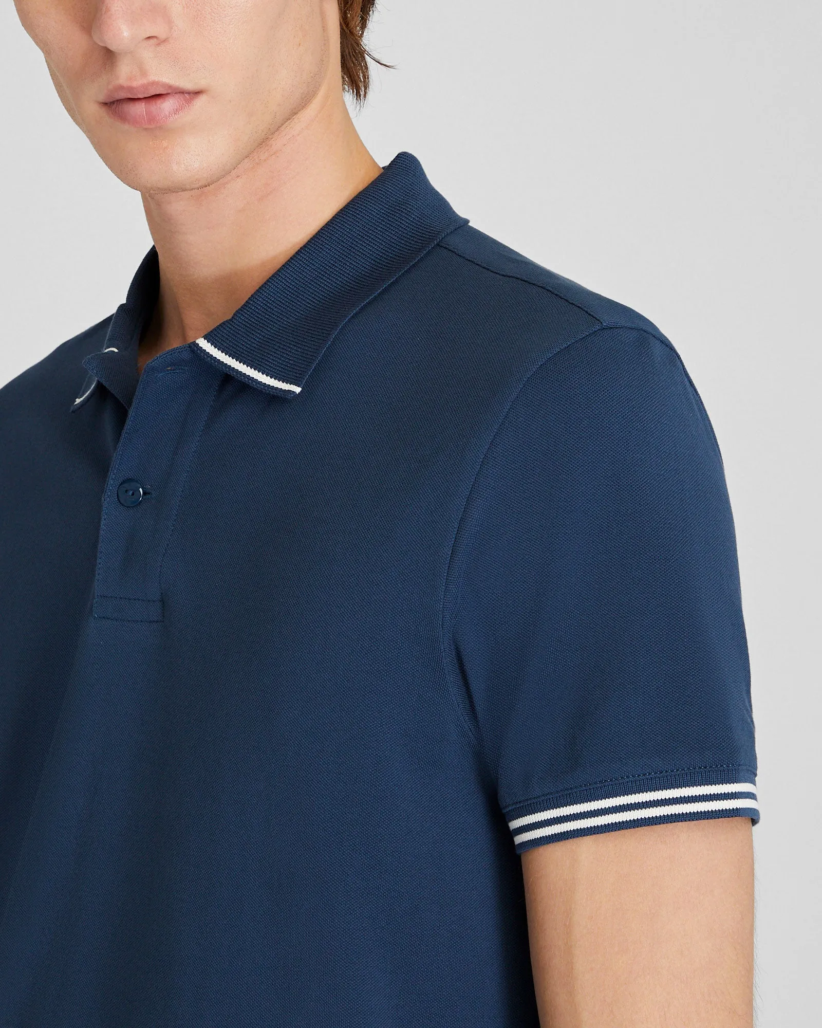 Tipped Collar Polo sold by Club Monaco product image thumbnail 3