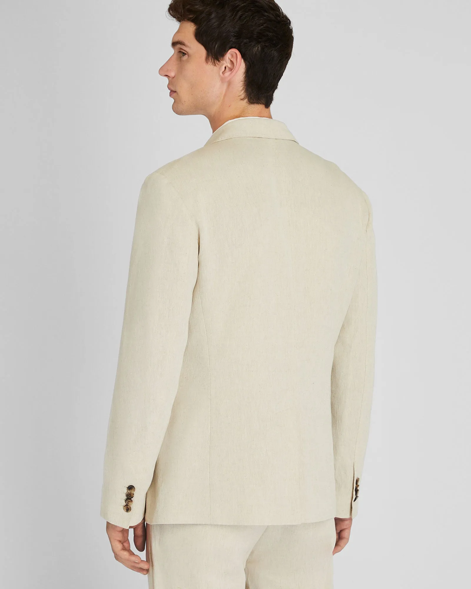 Italian Silk Linen Suit Blazer sold by Club Monaco product image thumbnail 3