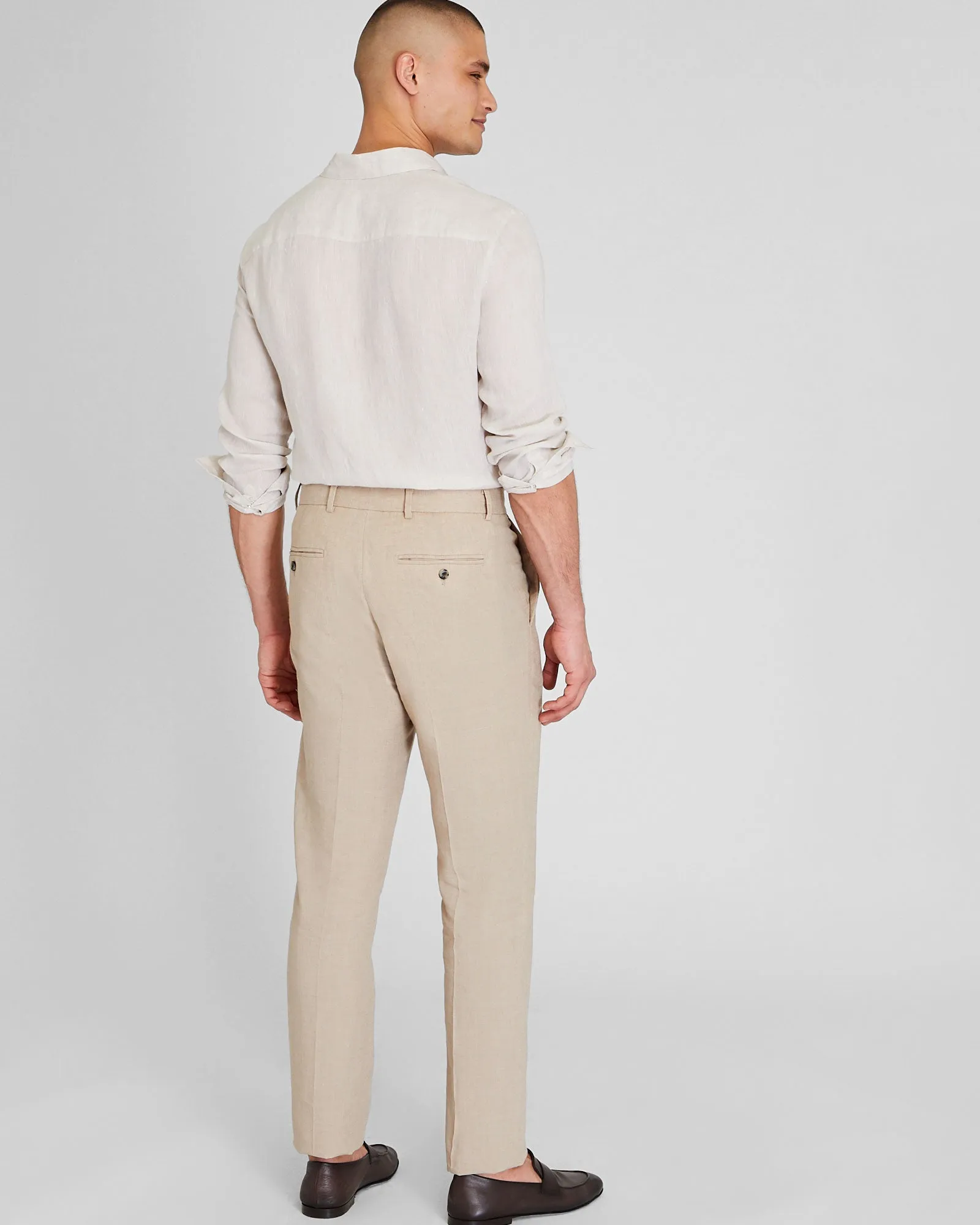 Tech Linen Suit Trouser sold by Club Monaco product image thumbnail 2