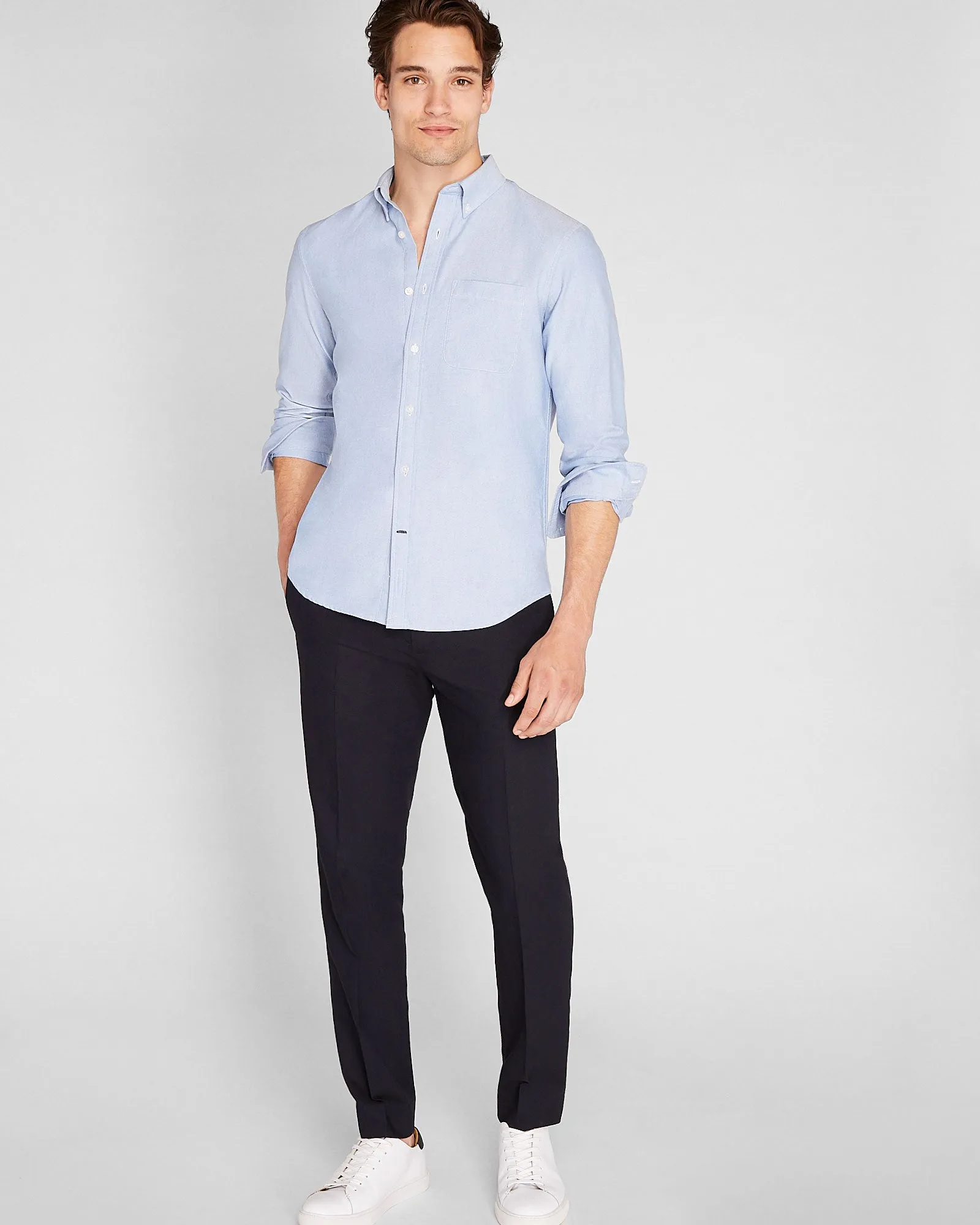 Sutton Herringbone Dress Pants sold by Club Monaco product image thumbnail 4