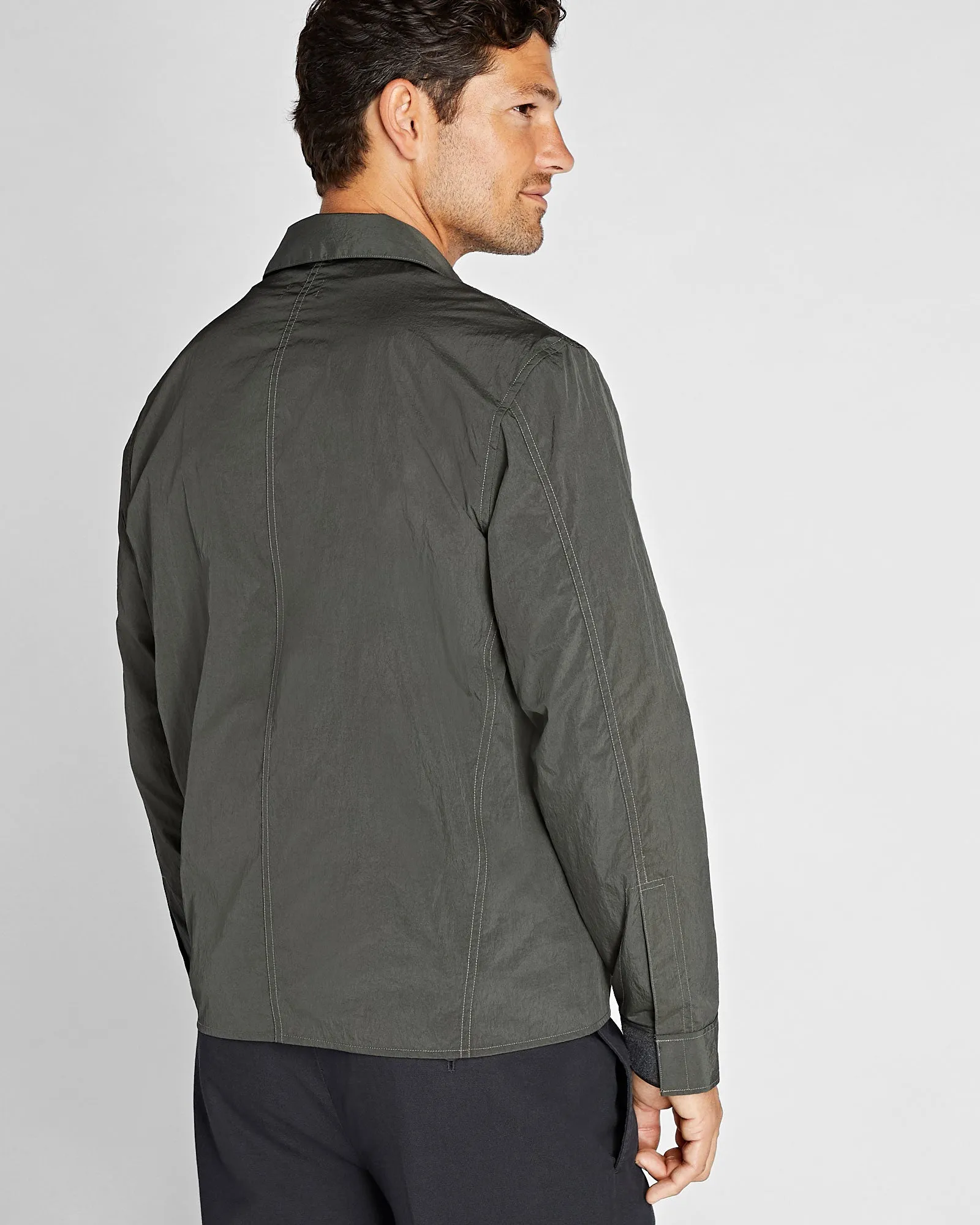 Tech Shirt Jacket sold by Club Monaco product image thumbnail 2